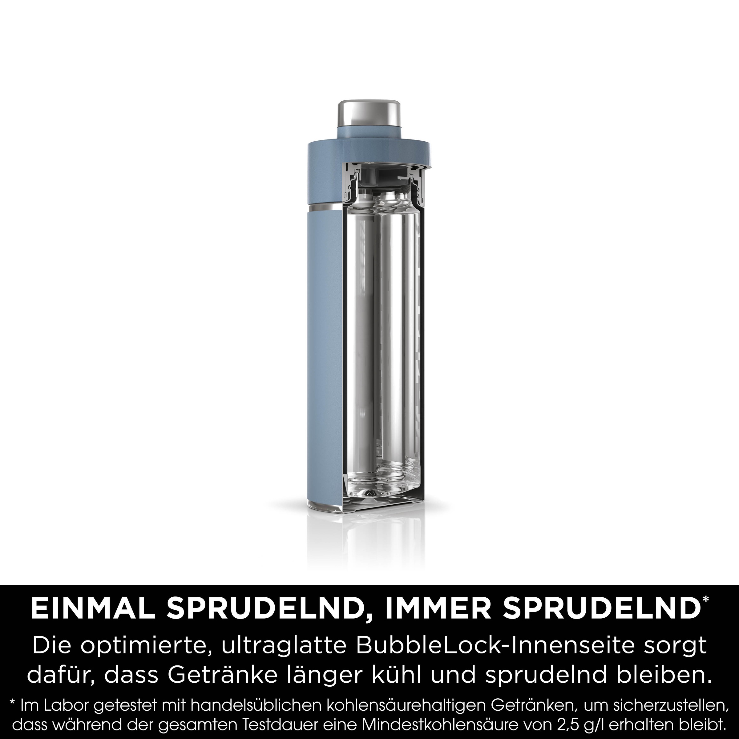 NINJA Isolierflasche »Ninja Thirsti Reiseflasche – 530 ml DW1801EUU / 700 ml DW2401EUU«, Getränke bleiben 24 Stunden kalt, 12 Stunden heiß, Eis hält 2 Tage
