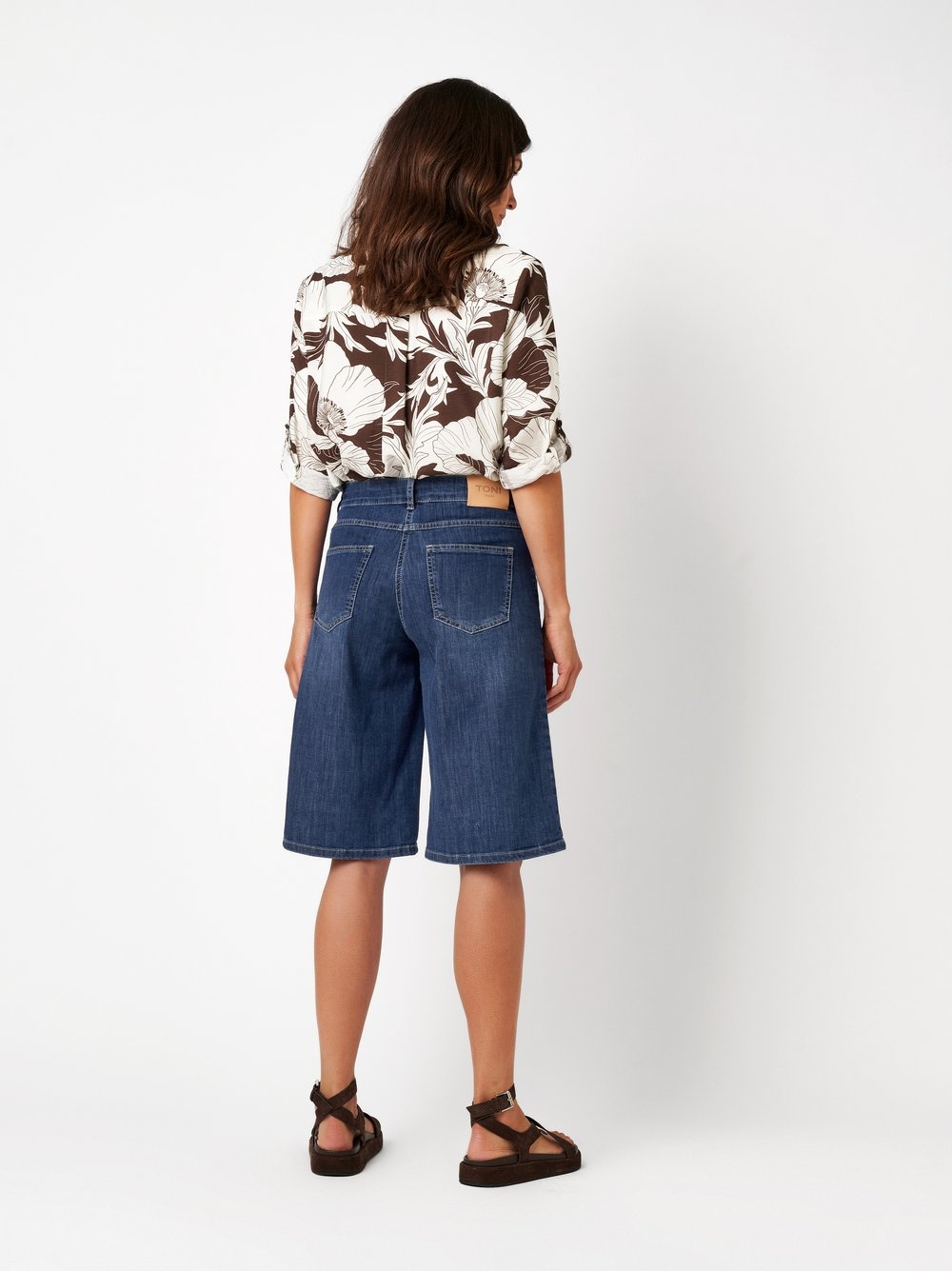 TONI Jeansbermudas aus softem Sommer-Denim