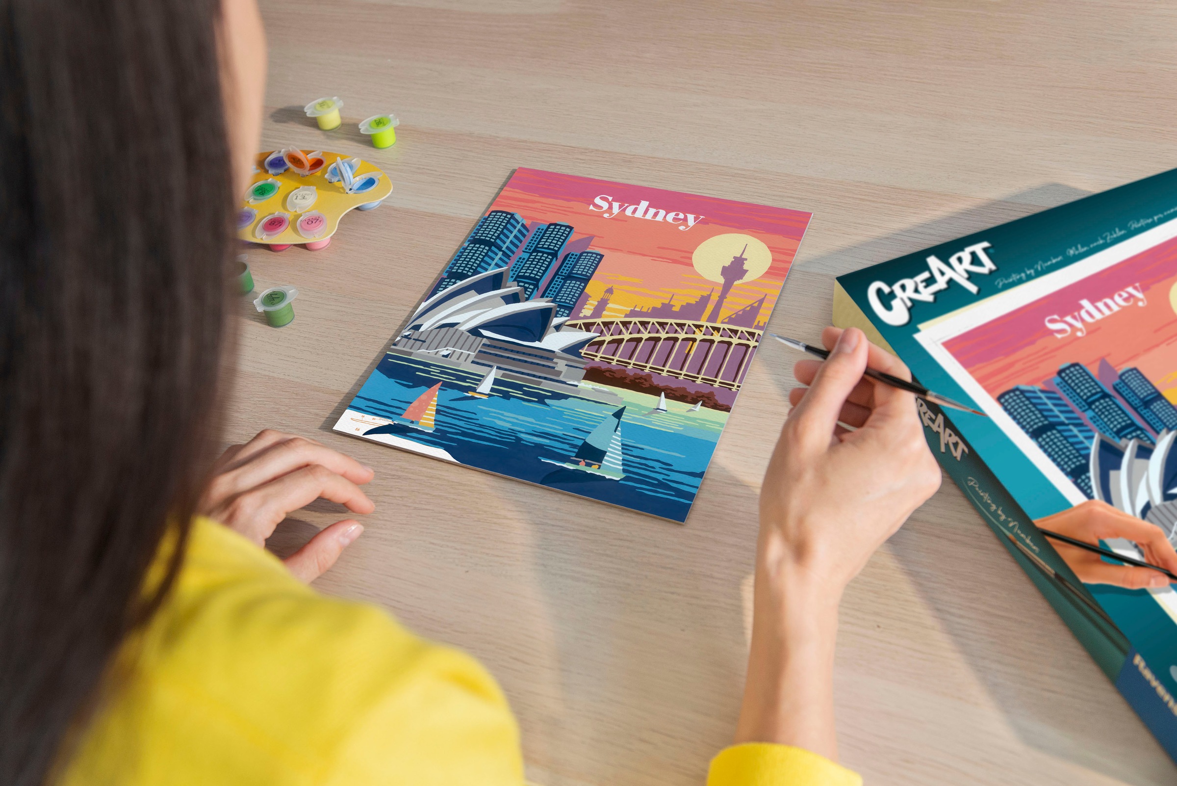 Ravensburger Malen nach Zahlen »CreArt, Colorful Sydney«, Made in Europe