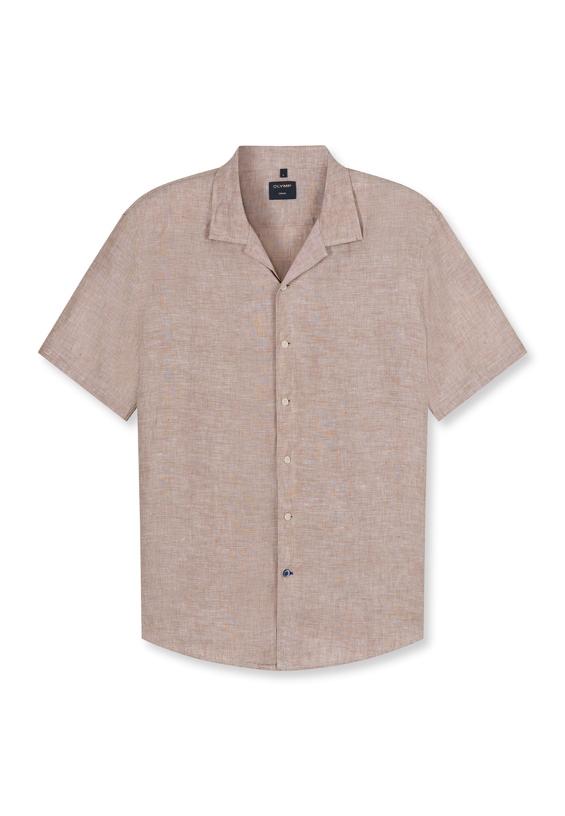 OLYMP Kurzarmhemd »OLYMP Casual, regular fit, Reverskragen«