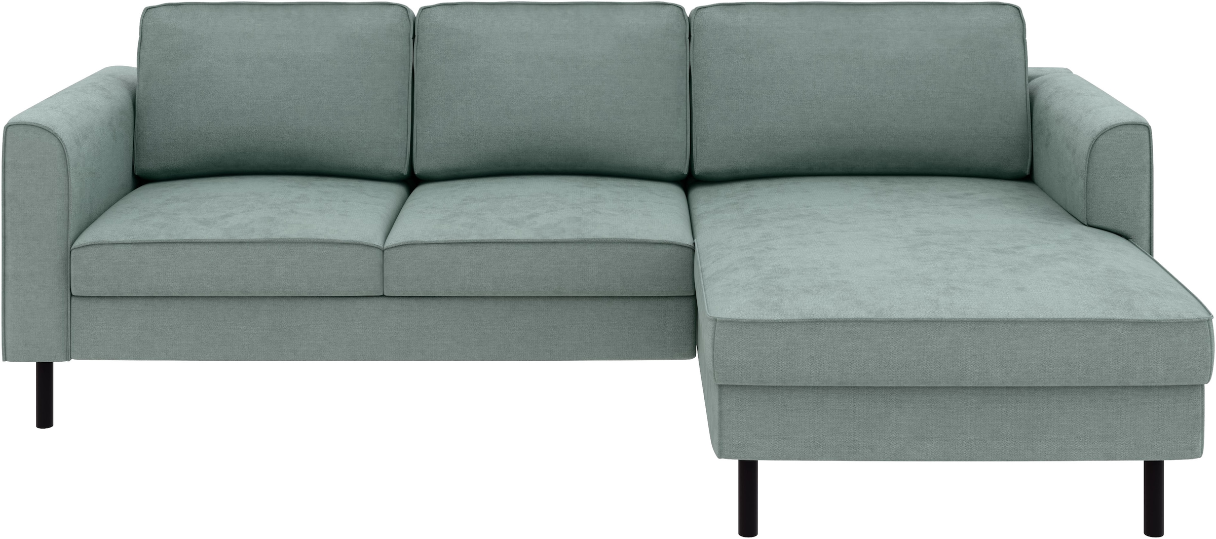 Home affaire Ecksofa »Booster Couch wahlweise mit Schlaffunktion und Bettkasten-auch in Cord«, Recamiere beidseitig montierbar, Sofa in L-Form, 232 cm