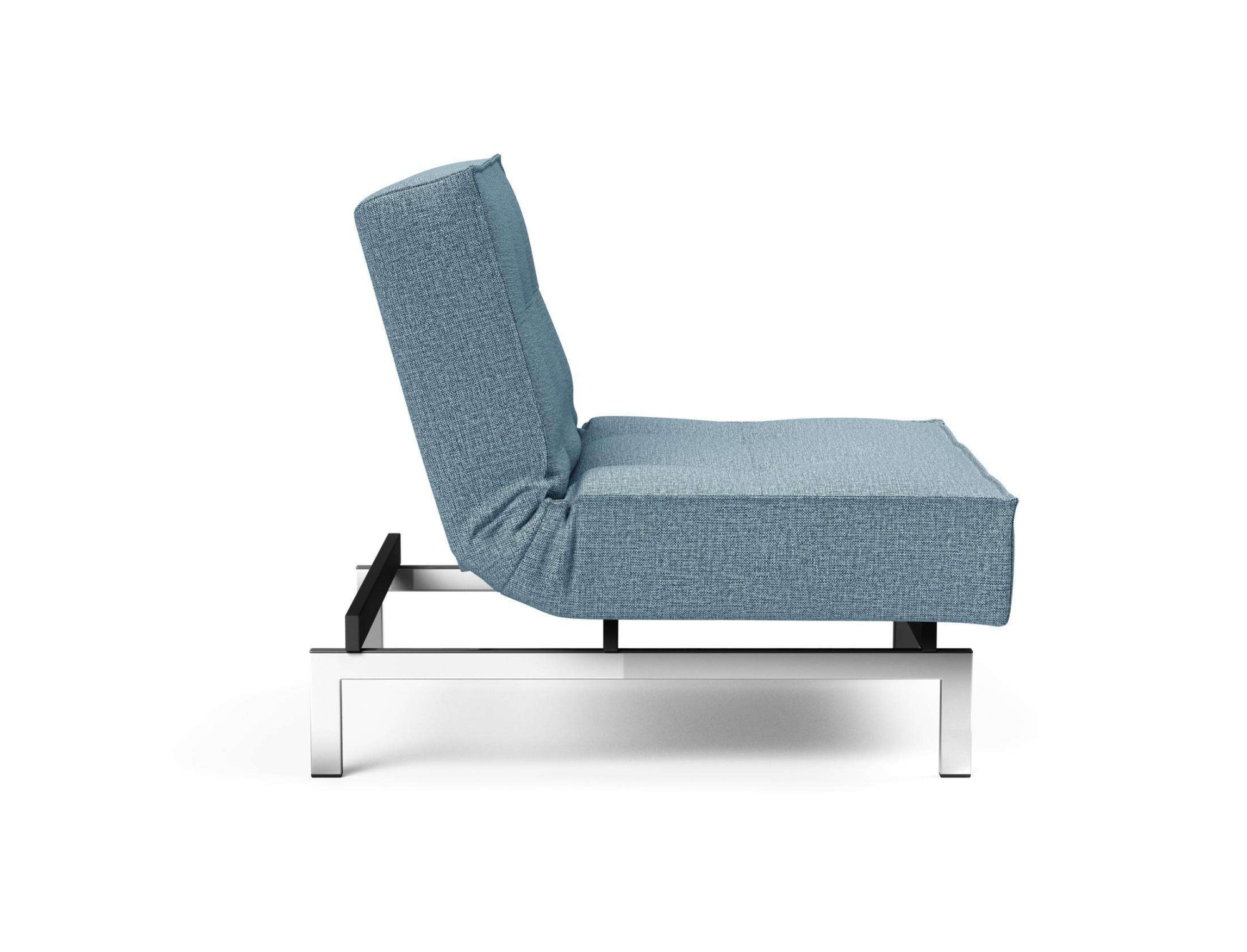 INNOVATION LIVING ™ Sessel »Splitback«, mit chromglänzenden Beinen, in skandinavischen Design