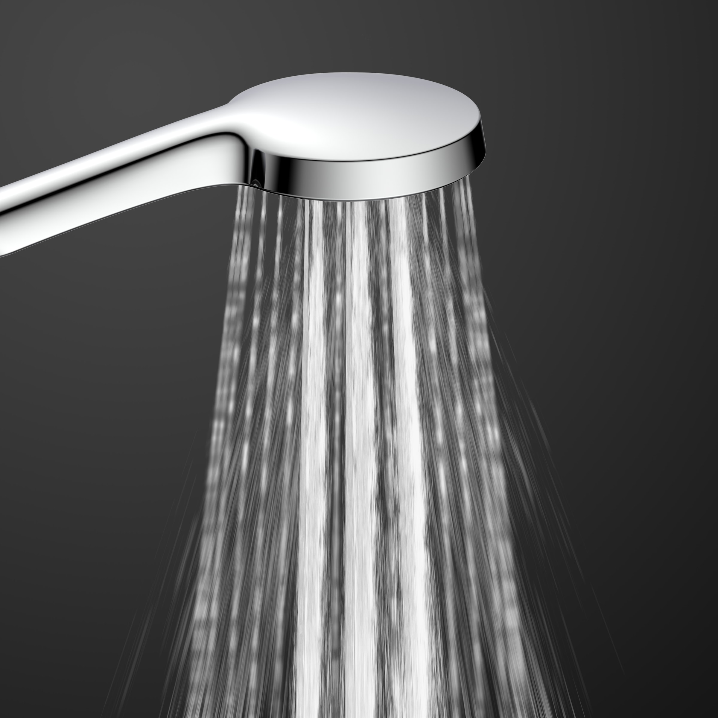 Schütte Brausegarnitur »KARIBIK« Brause-Komplettset, schwarz matt, für die Dusche, Überkopfbrauseset