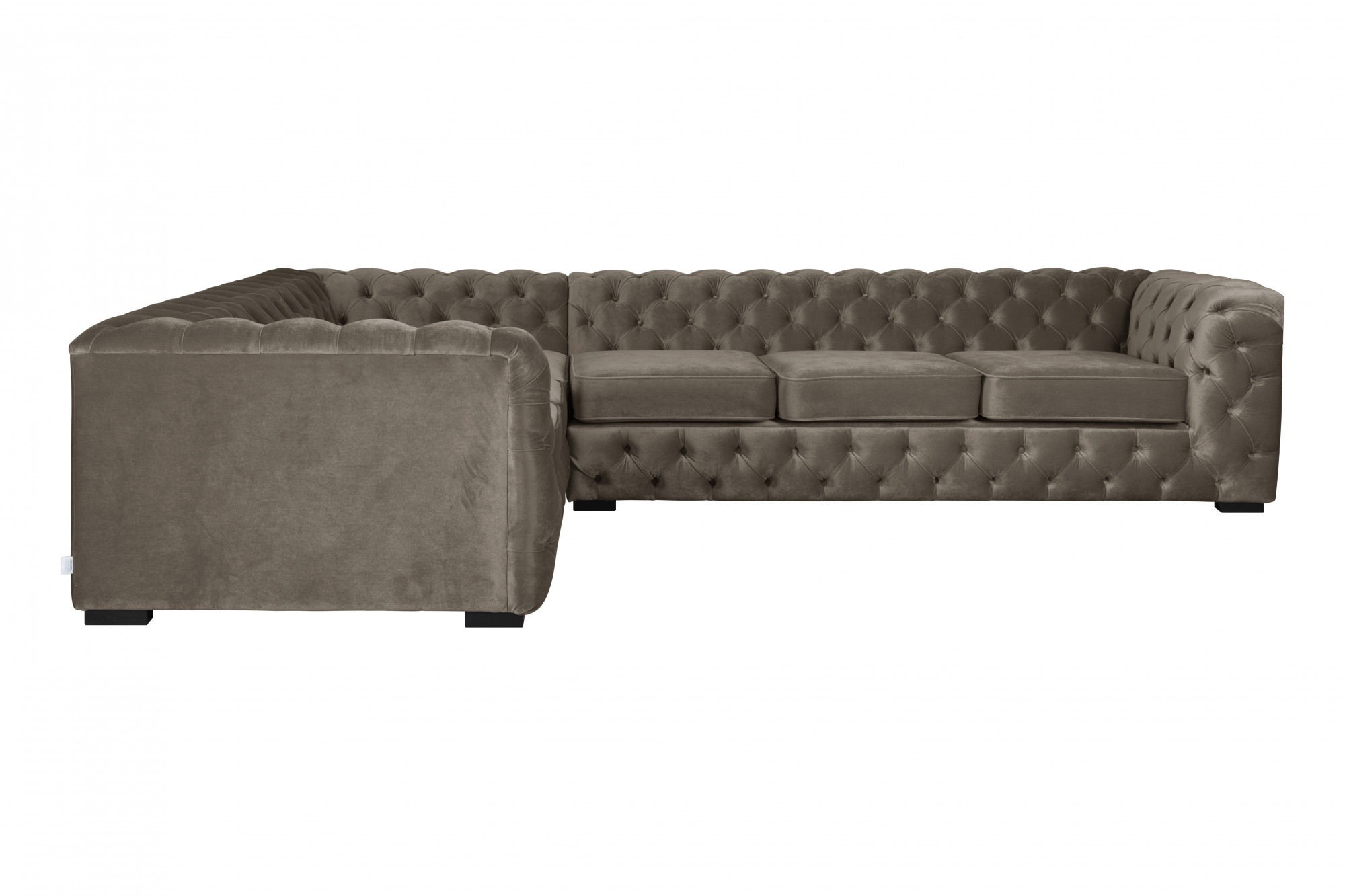Guido Maria Kretschmer Home&Living Chesterfield-Sofa »KALINA L-Form«, hochwertig Chesterfield-Ausführung
