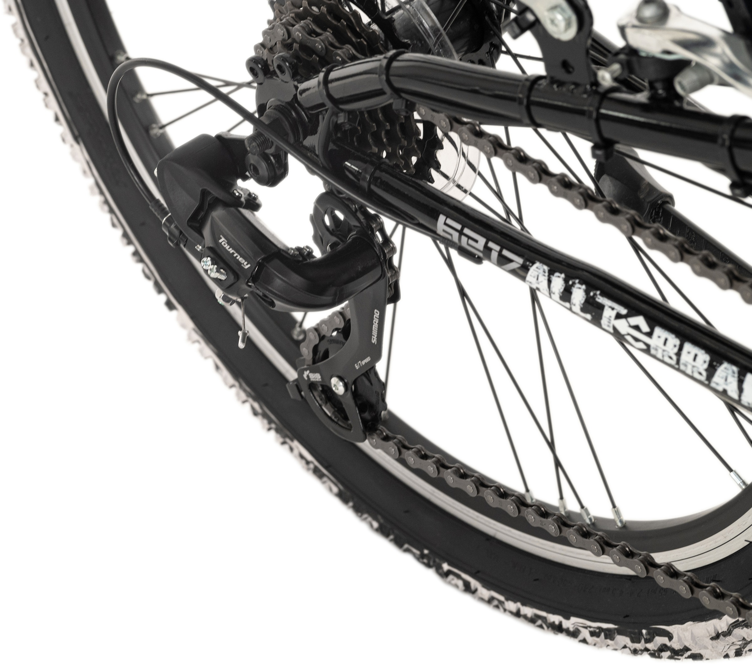 KS Cycling Jugendfahrrad »Crusher«, 21 Gang, Shimano, Tourney Schaltwerk, Kettenschaltung, für Herren, Kettenschaltung