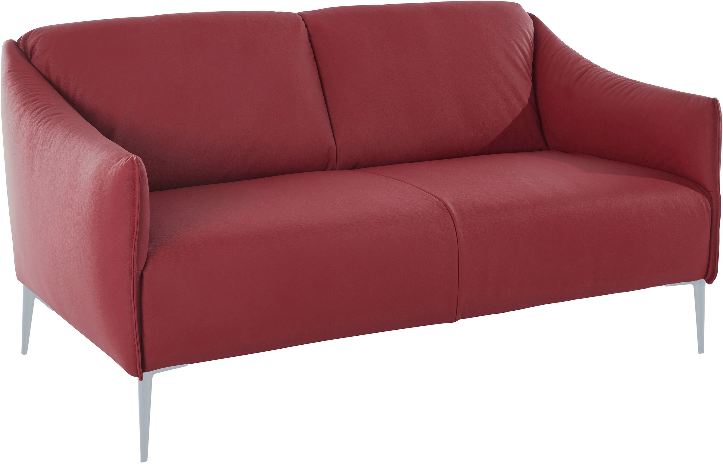 W.SCHILLIG 2-Sitzer »sally«, mit Metallfüßen in Silber matt, Breite 154 cm