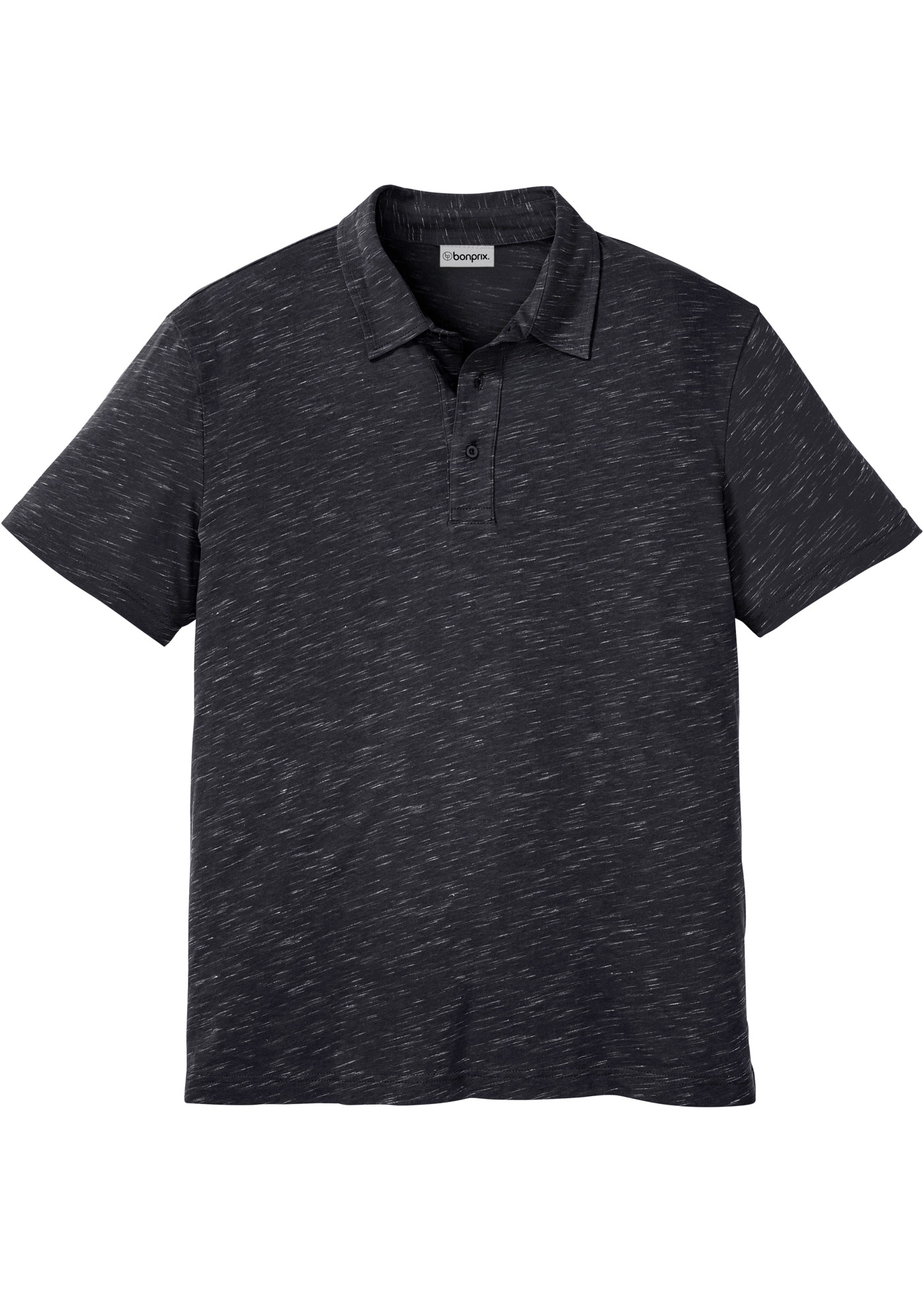 bonprix Poloshirt Regular Fit, Kurzarm, Kragen mit Knopfleiste