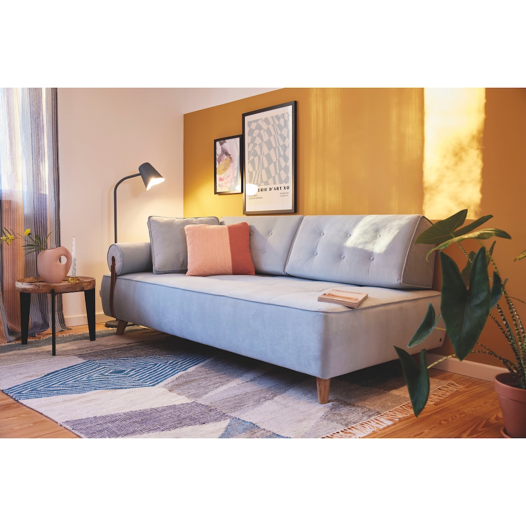 TOM TAILOR Teppich »Modern Kelim«, rechteckig, 5 mm Höhe, handgewebt, mit Fransen, Boho-Style, ideal im Wohnzimmer & Schlafzimmer