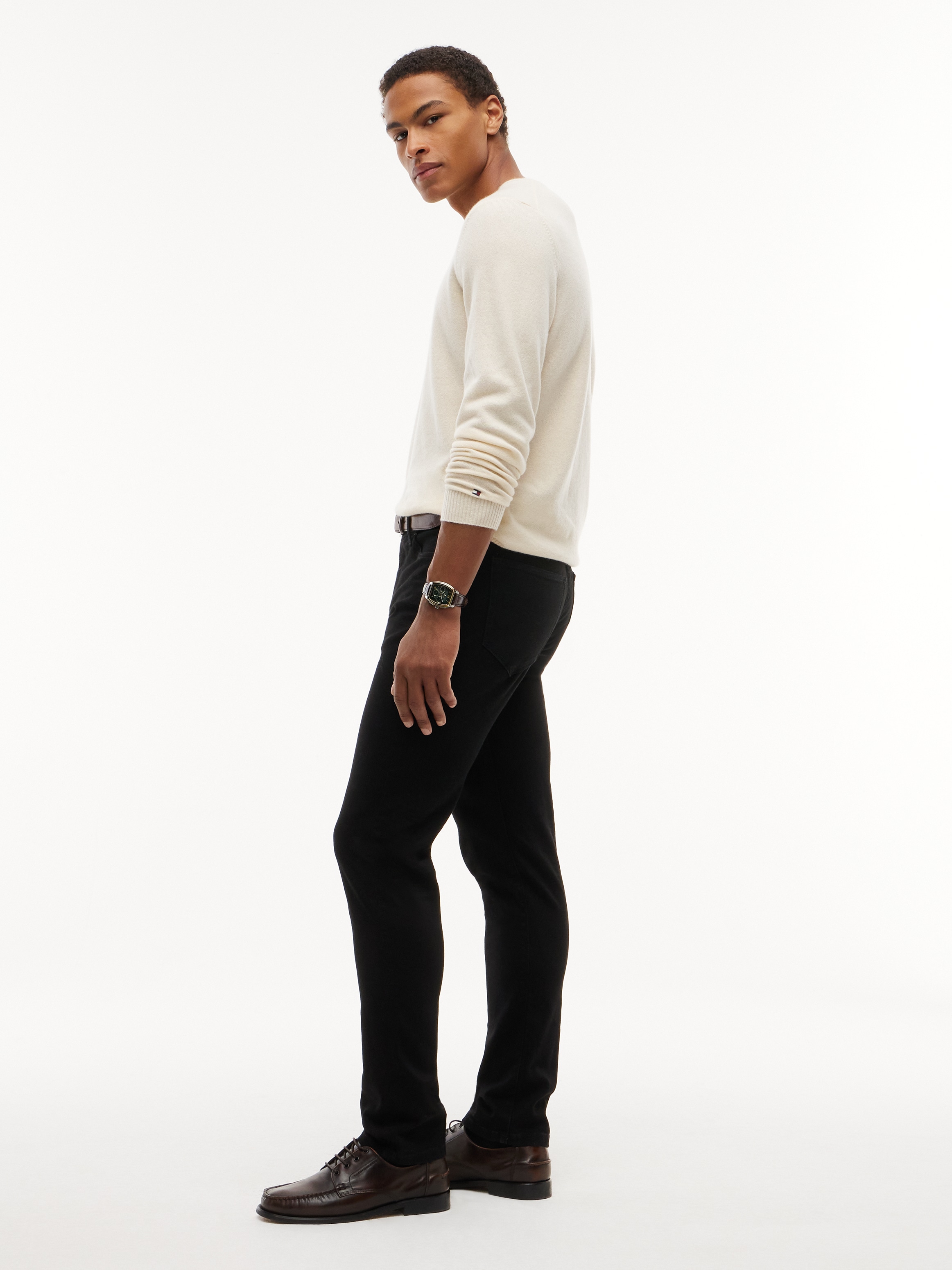 Tommy Hilfiger Slim-fit-Jeans »BLEECKER SLIM CARLO BLACK OD« aus Stretch-Denim