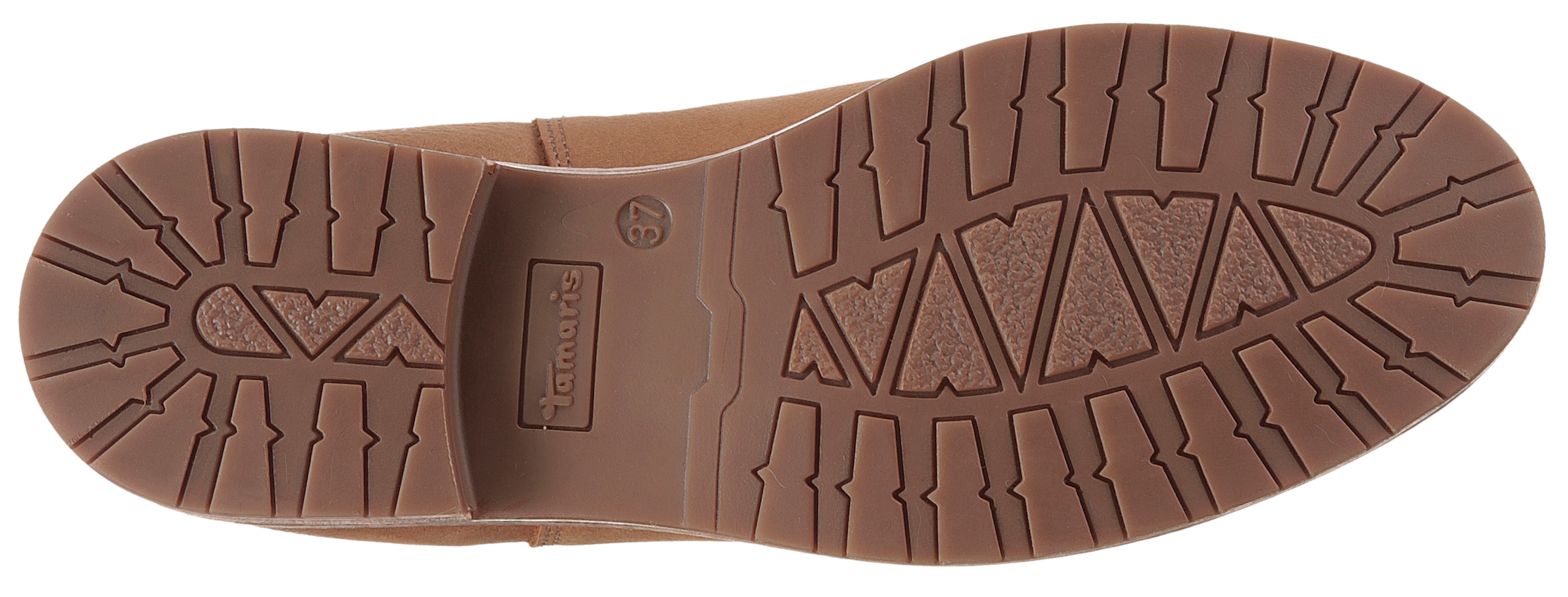 Tamaris Chelseaboots, Blockabsatz, Stiefelette, Businesschuh, Schlupfboots, Anziehlasche