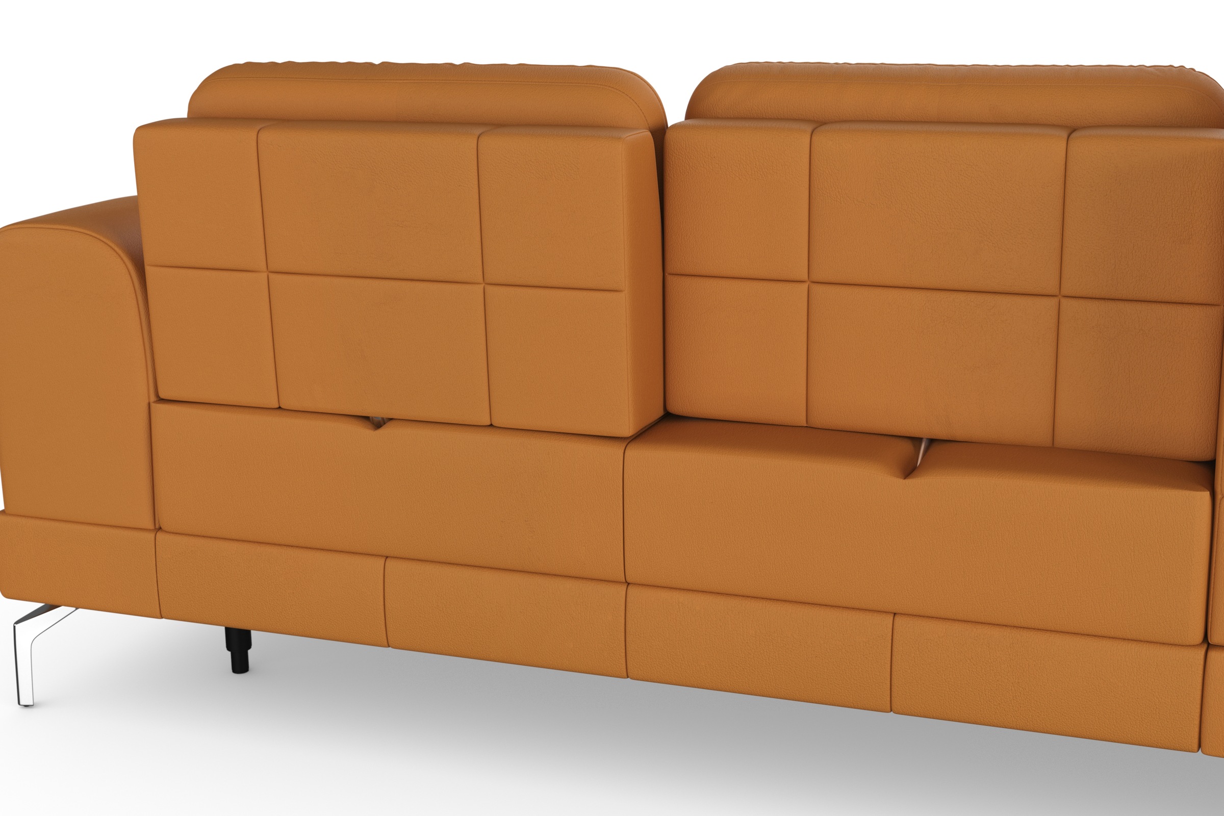 sit&more Ecksofa »Bendigo L-Form«, inklusive Sitztiefenverstellung, Bodenfreiheit 15 cm, 2 Fußfarben