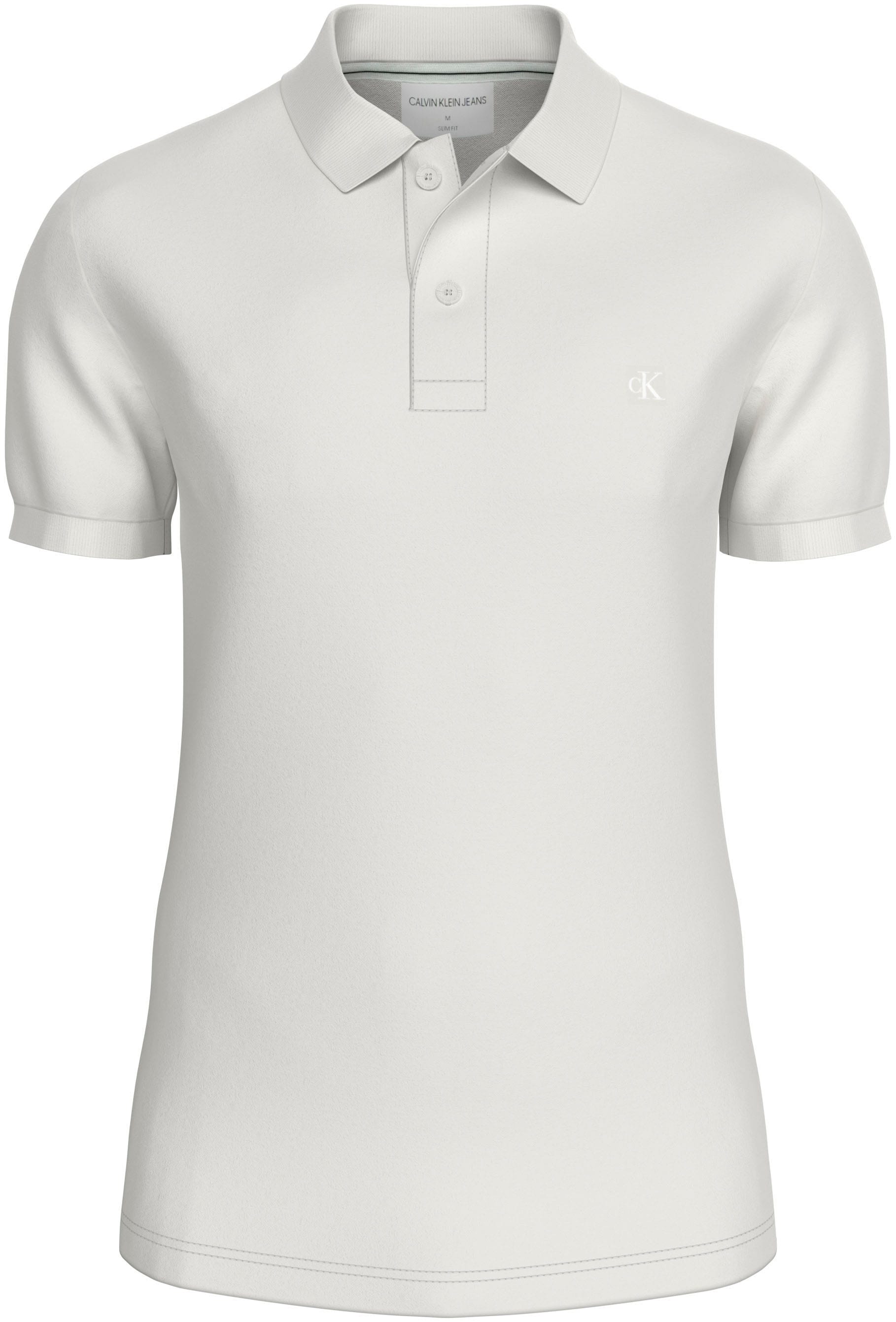Calvin Klein Jeans Poloshirt »CK EMBRO BADGE SLIM POLO«, mit Logopatch