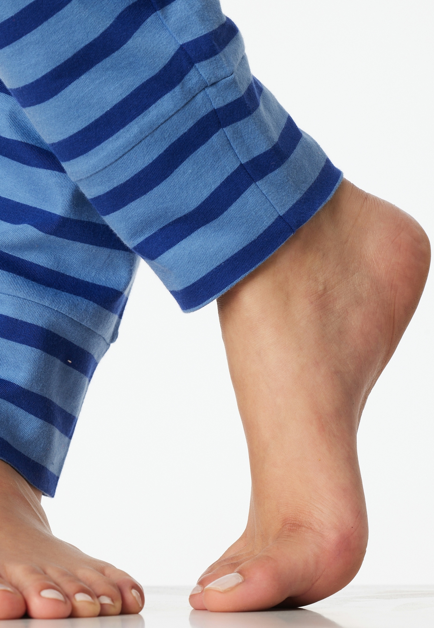 Schiesser Schlafanzug »Casual Essentials« 2 tlg. mit eingefasster, runder Halsausschnitt