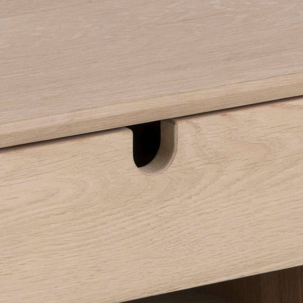ACTONA GROUP Nachttisch »Century Nachtkommode«, Nachtschrank, Eiche Furnier, Schublade, Wandbefestigung
