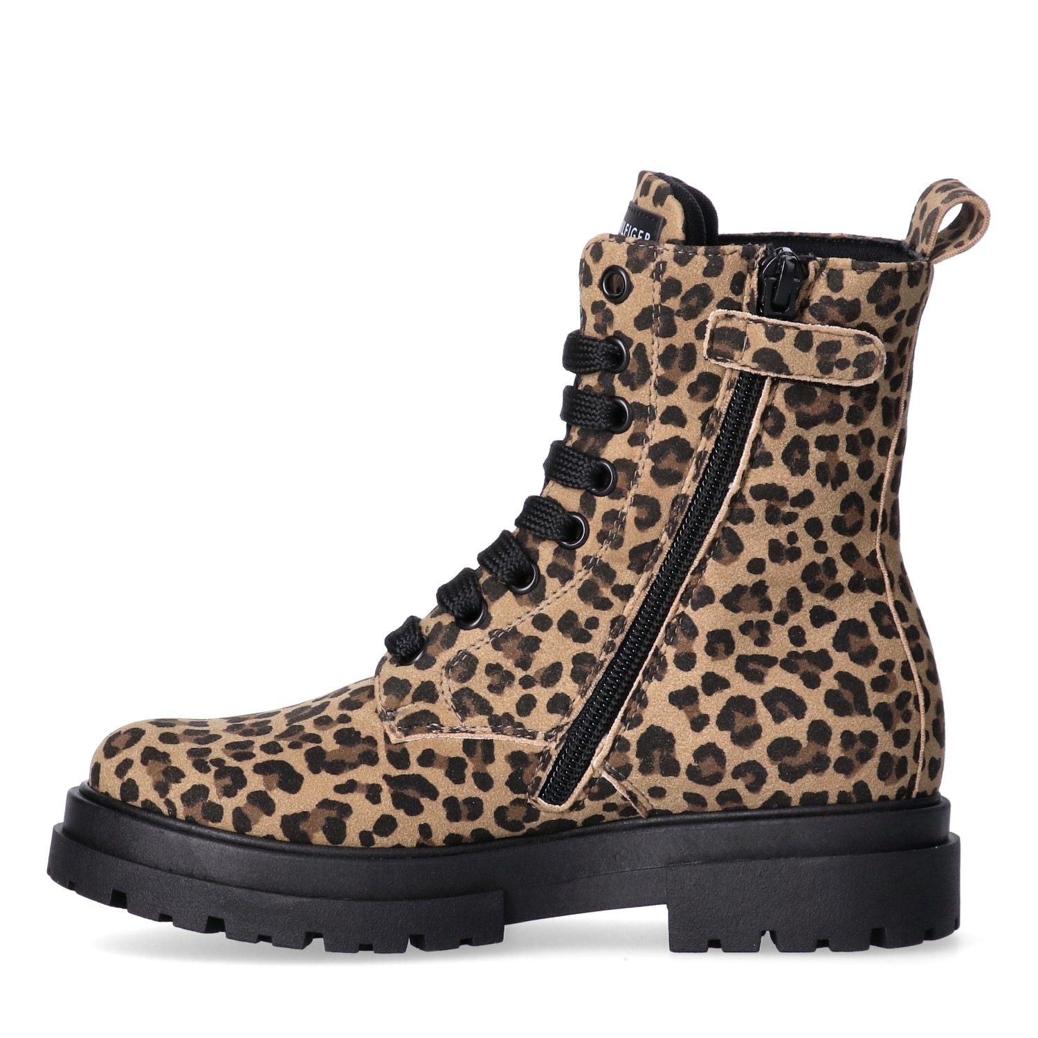 Tommy Hilfiger Schnürboots  Reißverschlussboots, Herbstboots im angesagten Leo-Look