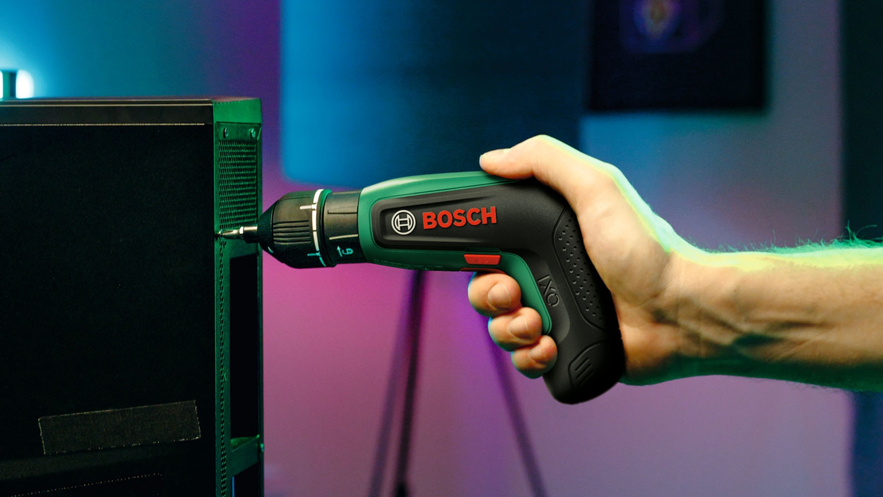Bosch Home & Garden Akku-Schrauber »IXO 8 Basic, 1 x Akku BA 4V 2.0Ah, Aufbewahrungsbox« Inkl. Akku