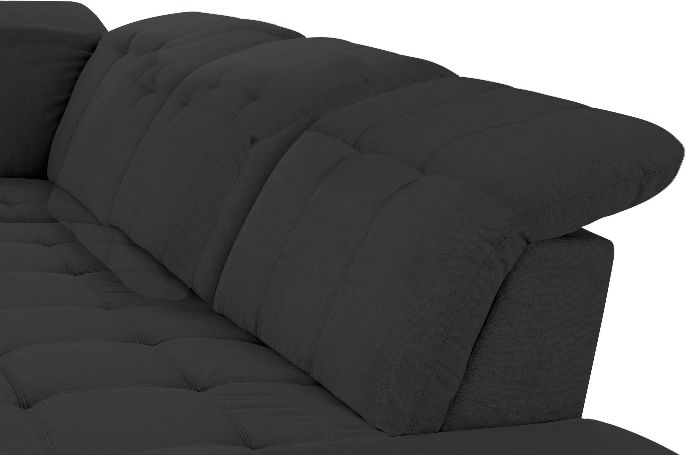 COTTA Ecksofa »Holiday L-Form mit Sitztiefen-, Armteil- und Kopfteilverstellung« wahlweise mit Bettfunktion & Bettkasten