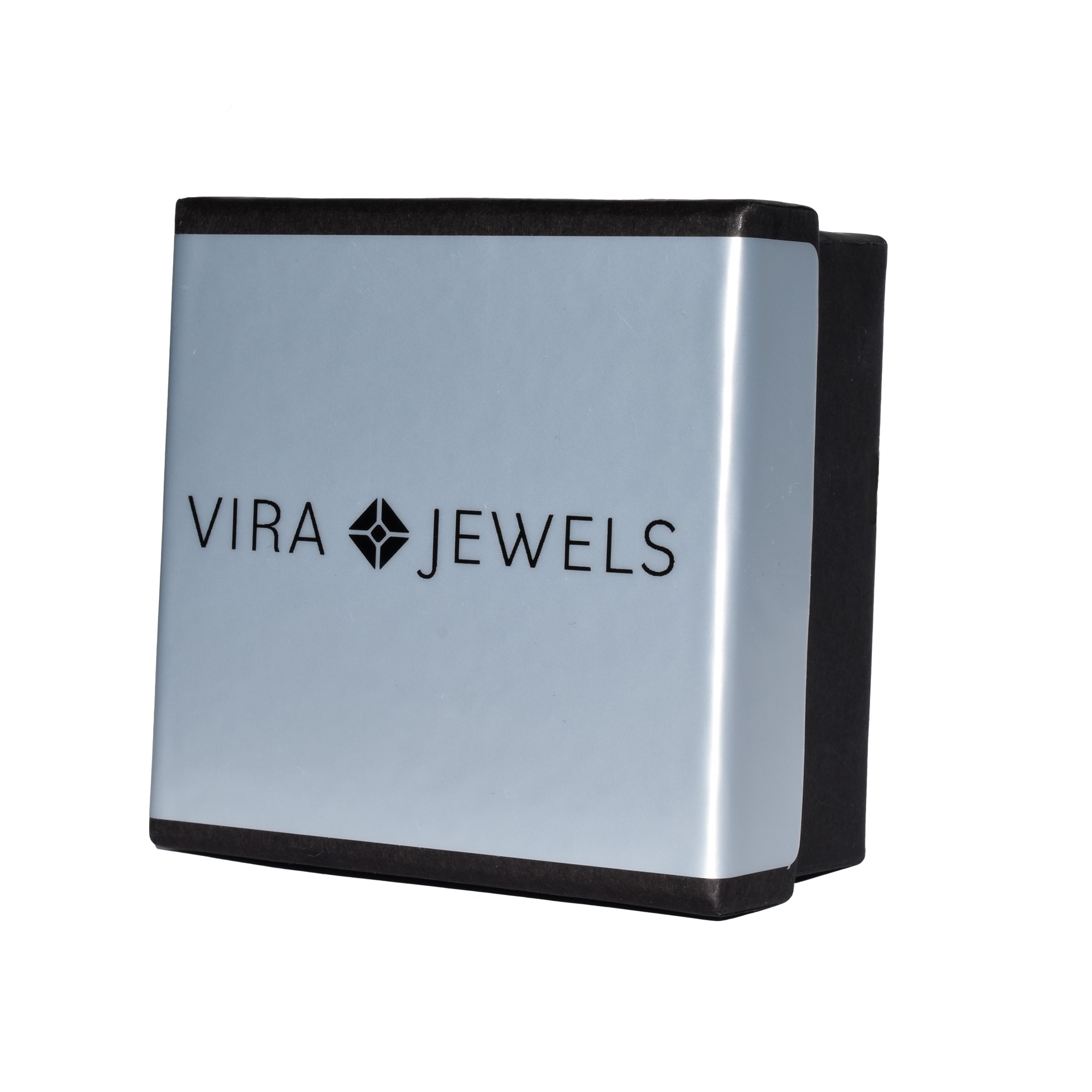 Vira Jewels Paar Silber bestellen rhodiniert online »925-Sterling Ohrstecker Blau« Saphir Glänzend