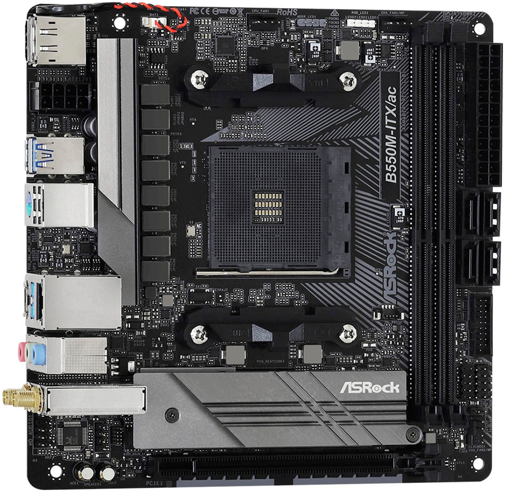 Asrock Mainboard »B550M-ITX/ac«