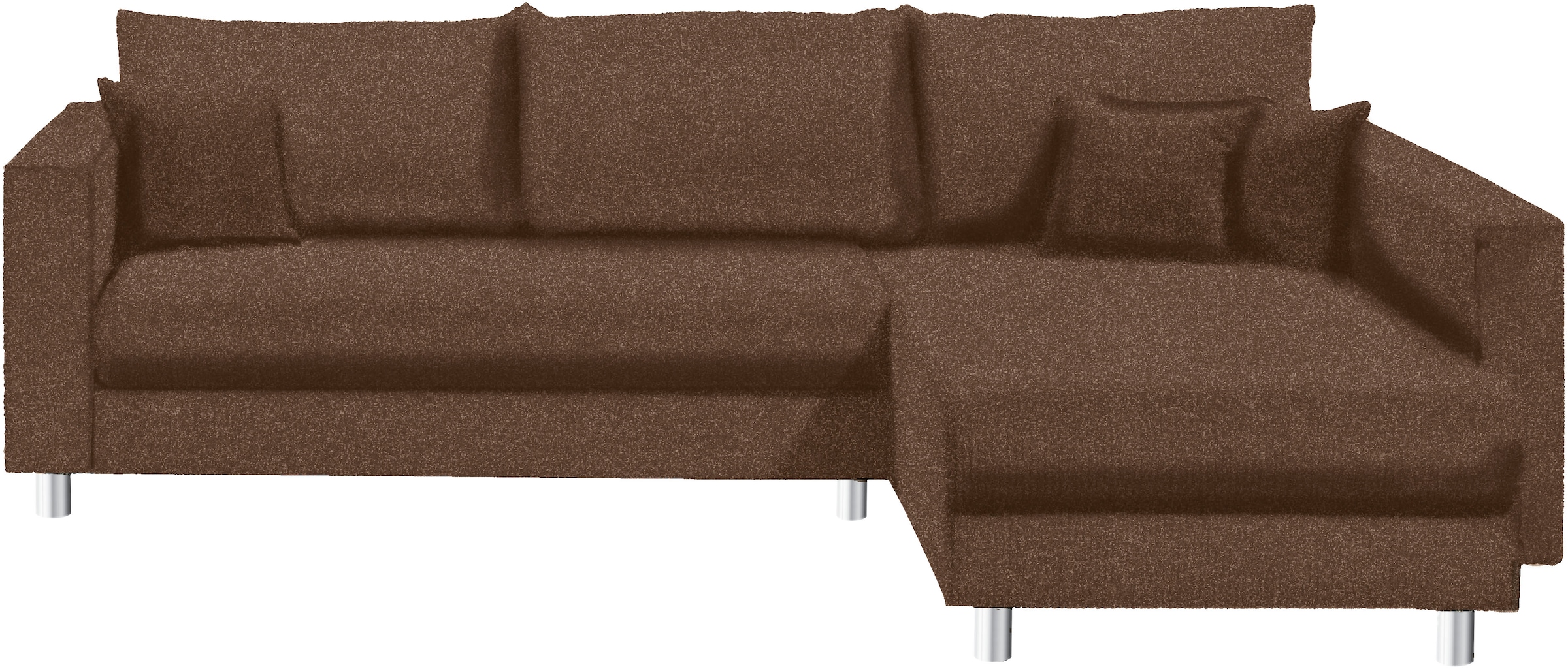 INOSIGN Ecksofa »153«, Inkl. Schlaffunktion und großen Strauraum