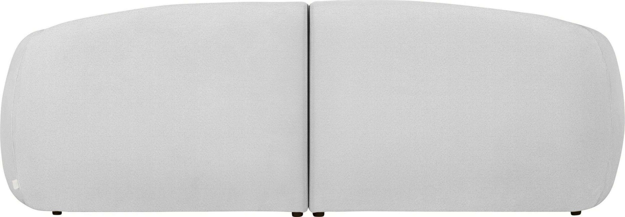 LeGer Home by Lena Gercke Big-Sofa »YANI, Designersofa, organische Form, Maße B/T/H: 240/64/81 cm« mit Wellenunterfederung, auch in Bouclé, passend zur Serie