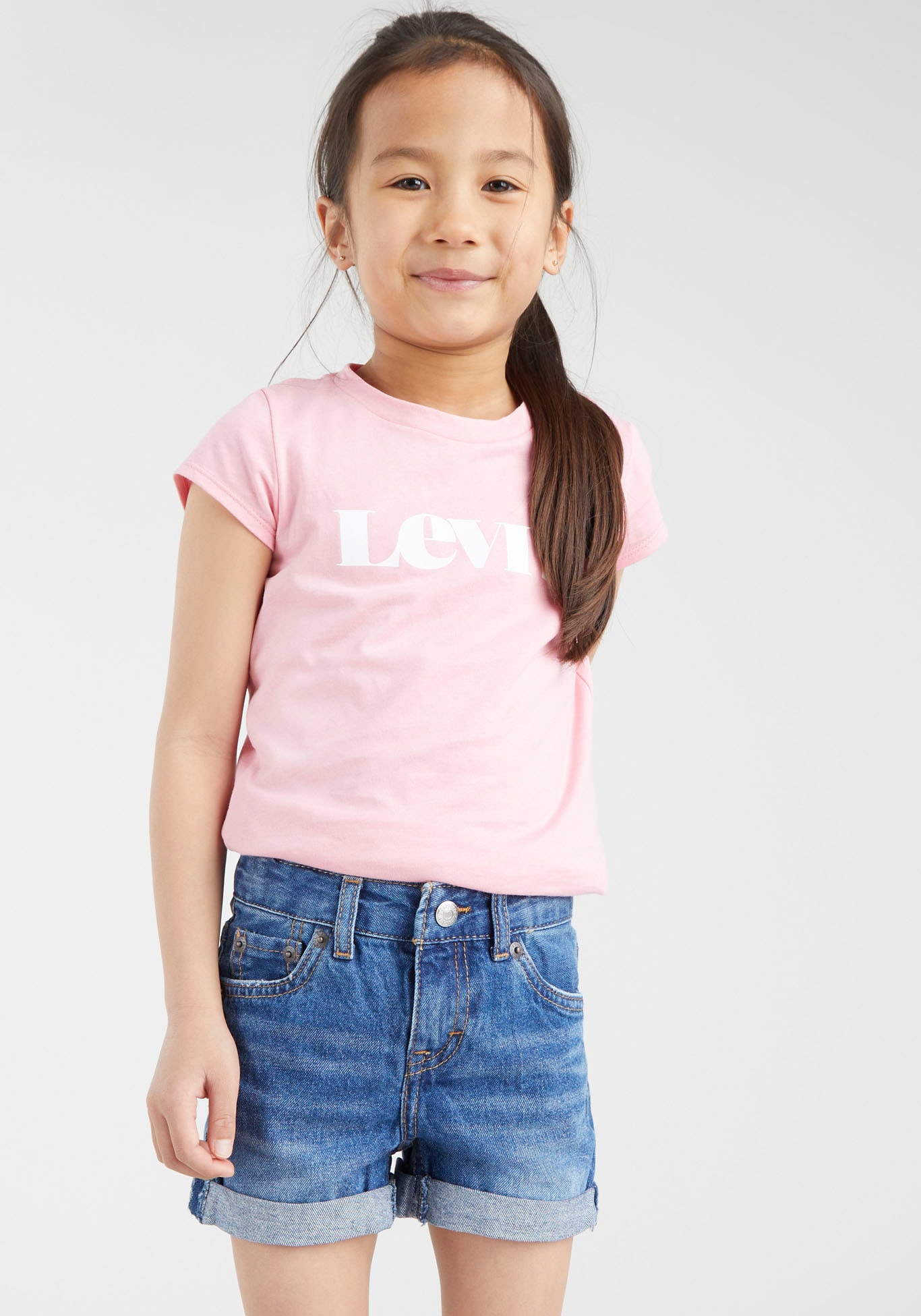 Levi's® Kids Jeansshorts »GIRLFRIEND SHORTY SHORT«, for GIRLS