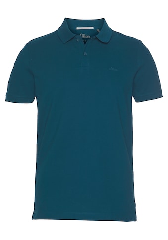 s.Oliver Poloshirt, mit Logostickerei kaufen s.Oliver Poloshirt, mit Logostickerei kaufen