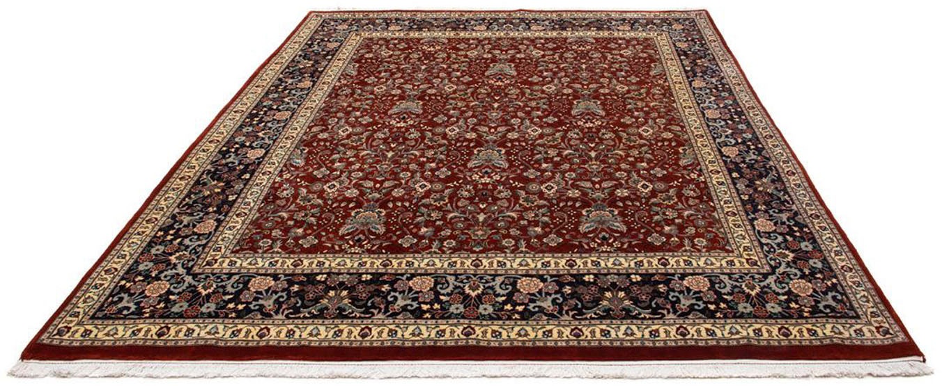 morgenland Wollteppich »Moud Blumenmuster Rosso 280 x 215 cm«, rechteckig, günstig online kaufen