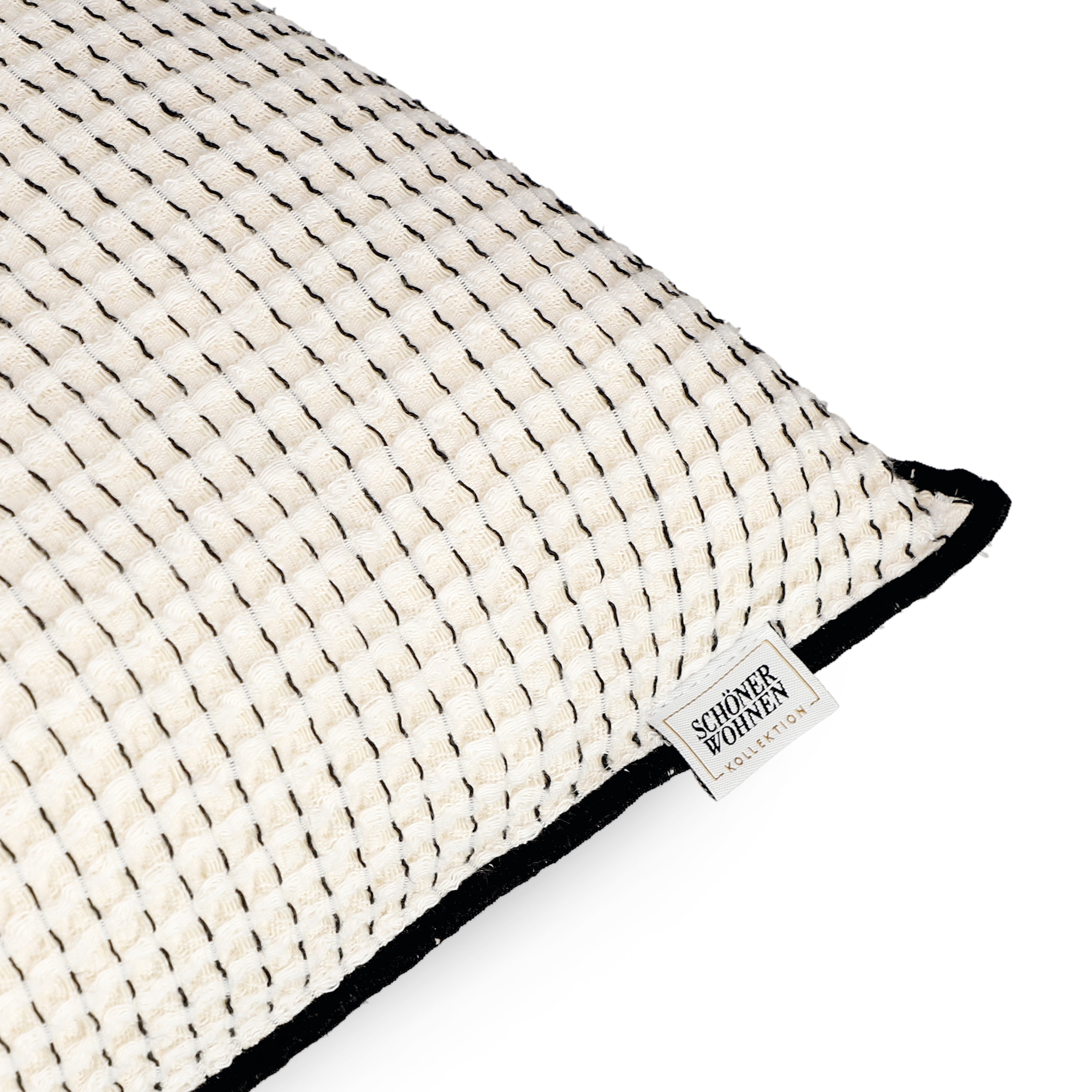 SCHÖNER WOHNEN-Kollektion Dekokissen »Flex«, mit Waffelstrucktur
