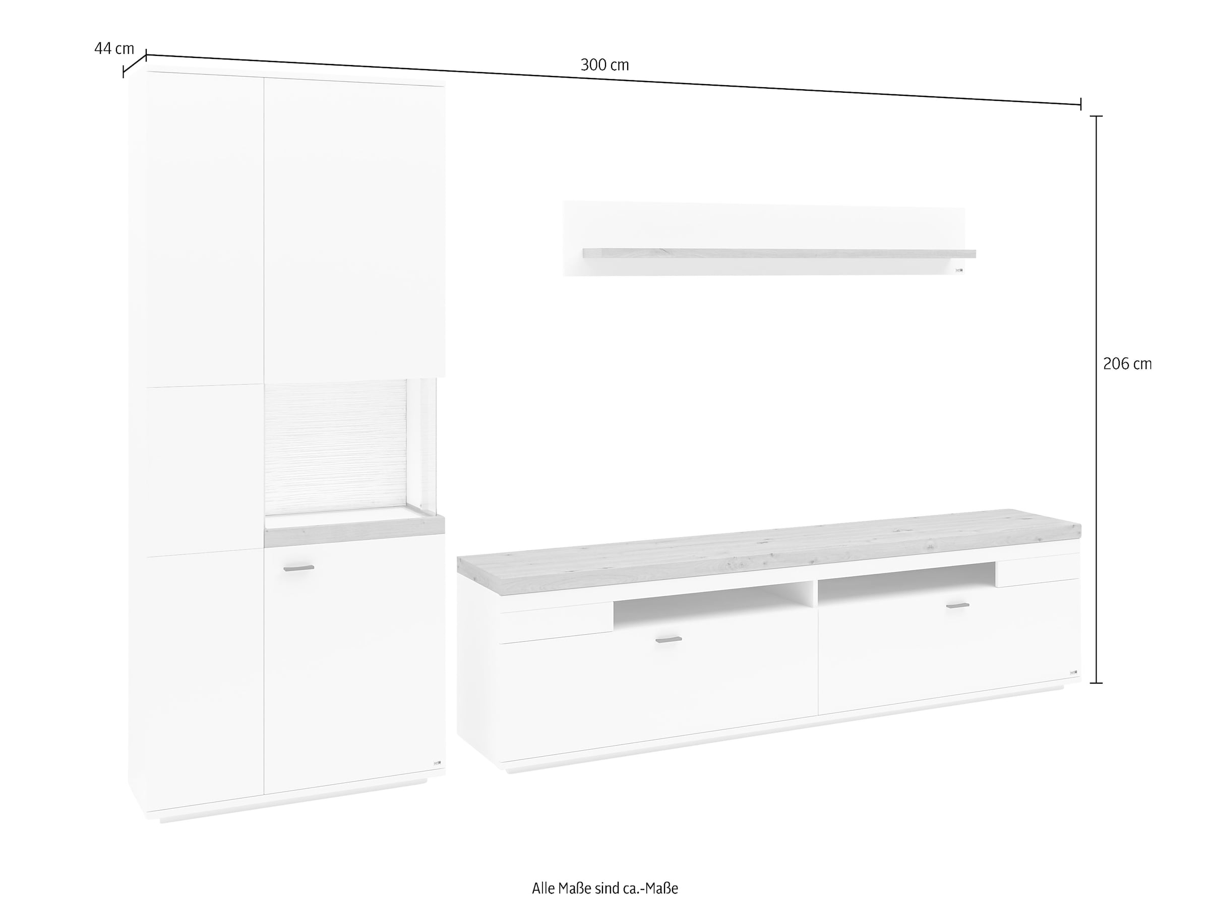 set one by Musterring Wohnwand »Lancaster«