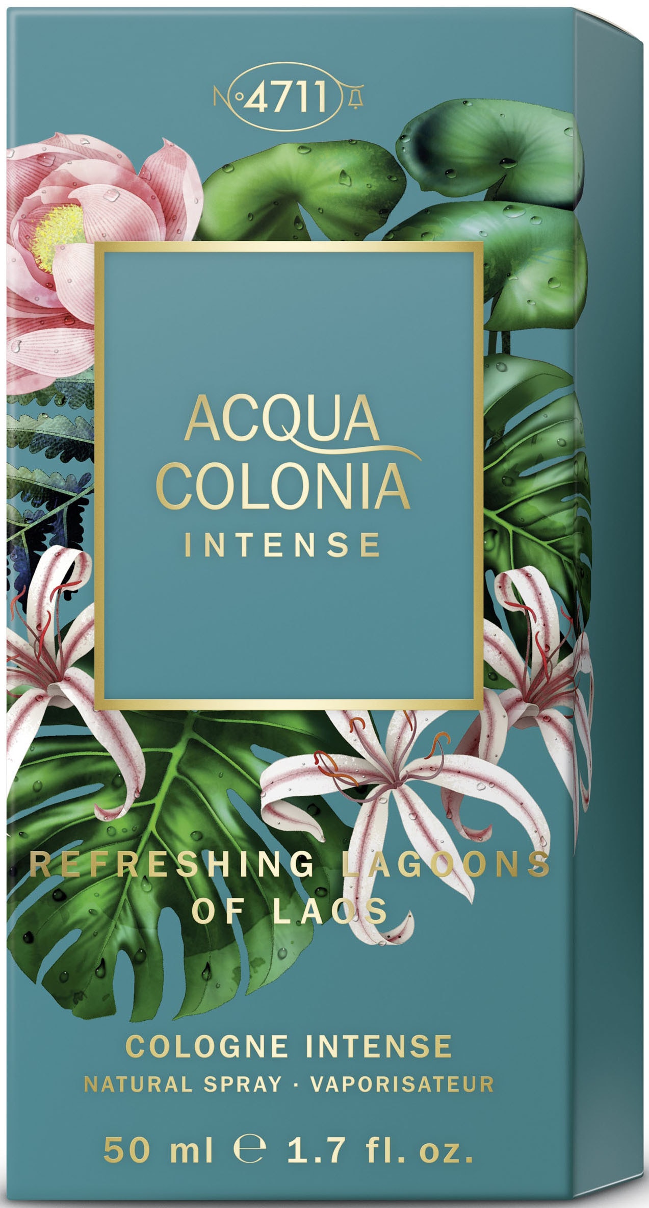 4711 Eau de Cologne »REFRESHING LAGOONS OF LAOS EAU DE COLOGNE«, (Packung, 1 tlg.), mit frischer Note