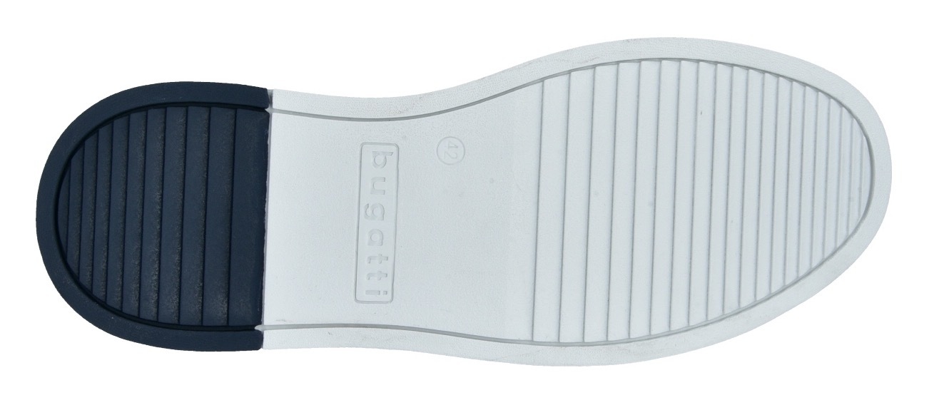 bugatti Sneaker, mit modischen Ziernähten, Freizeitschuh, Halbschuh, Schnürschuh