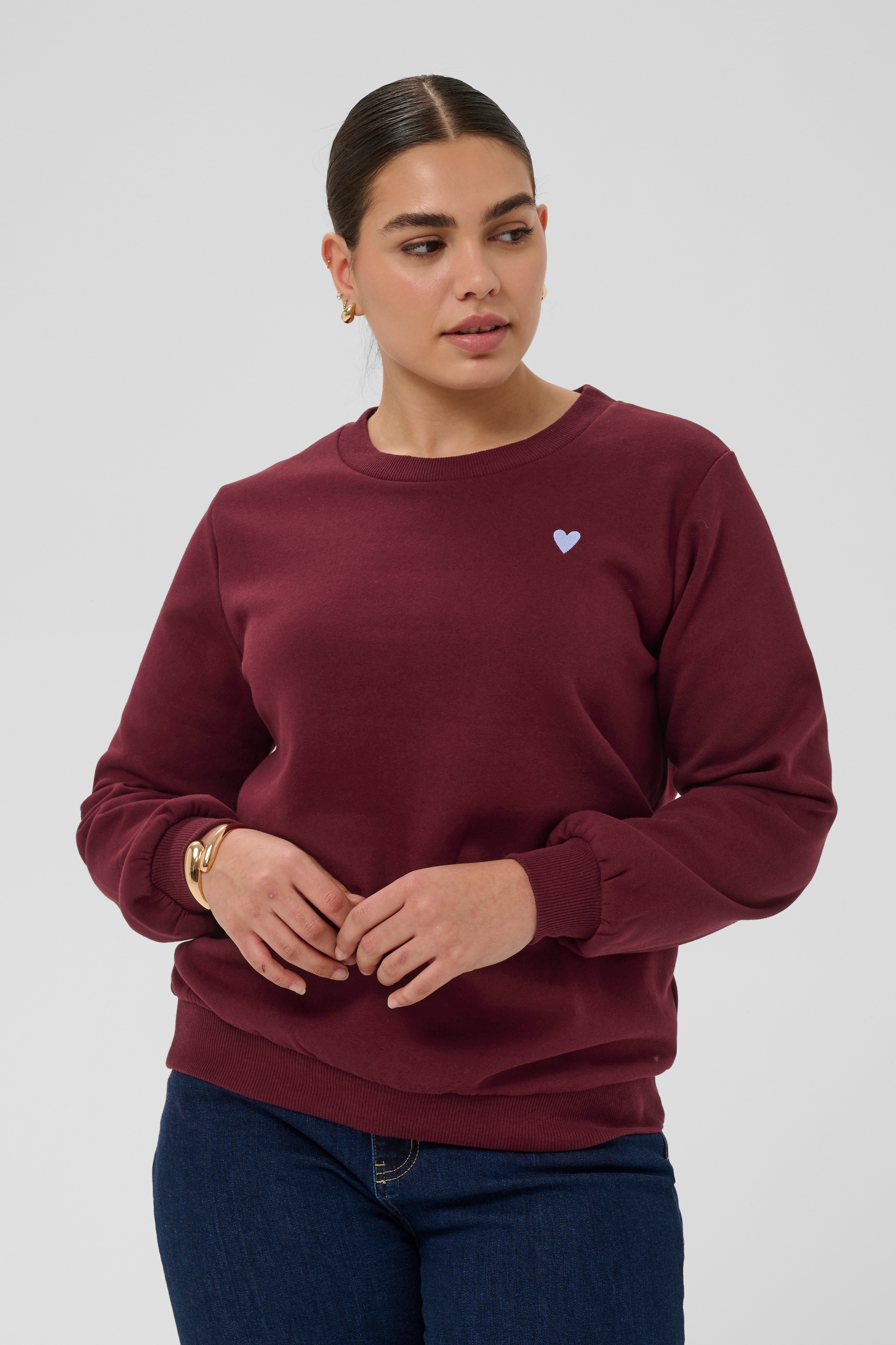 KAFFE Curve Sweatshirt »Sweatshirt KClia«
