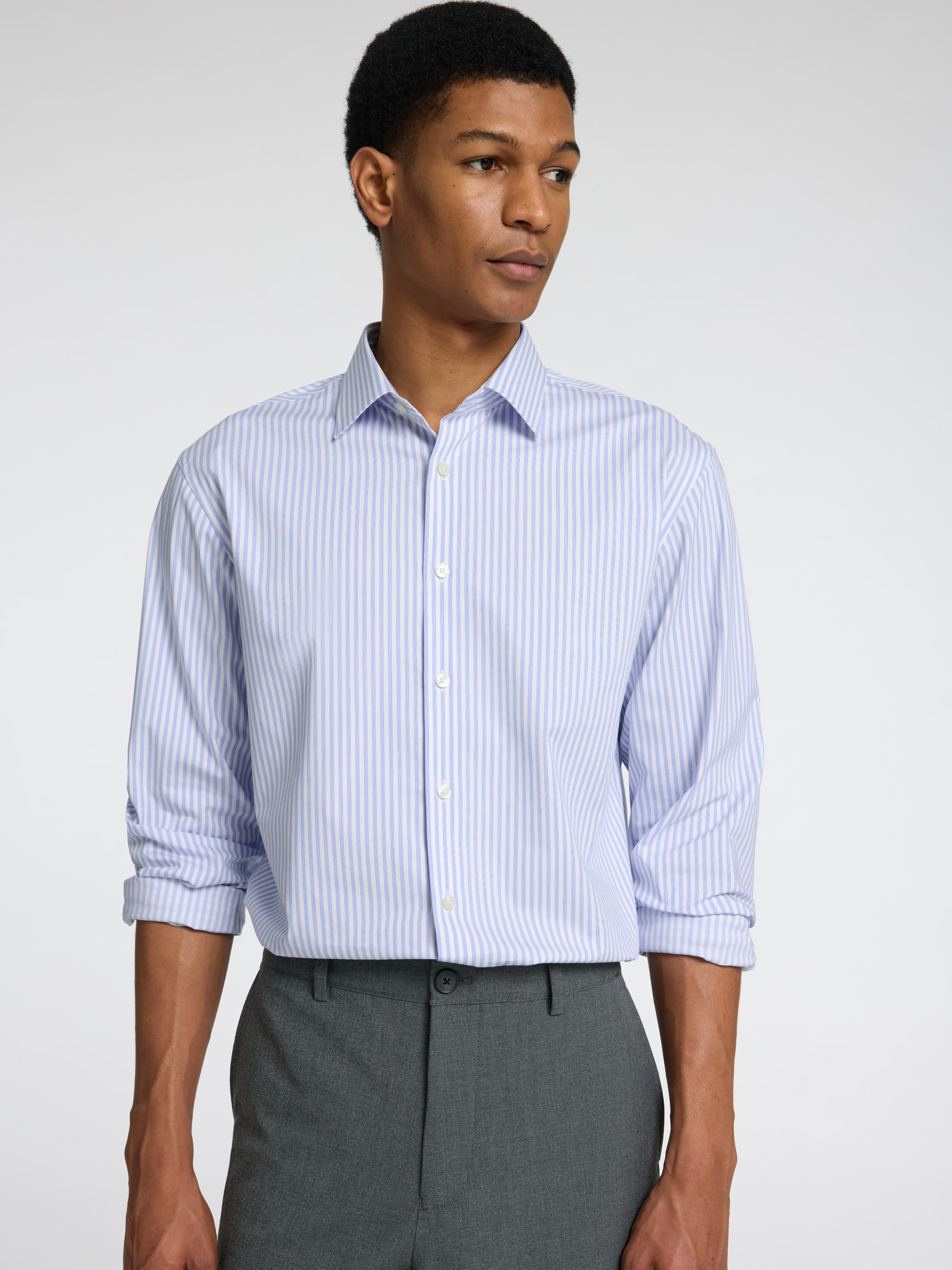 SELECTED HOMME Langarmhemd »SLHSLIM-PERFORMANCE SHIRT LS NOOS«