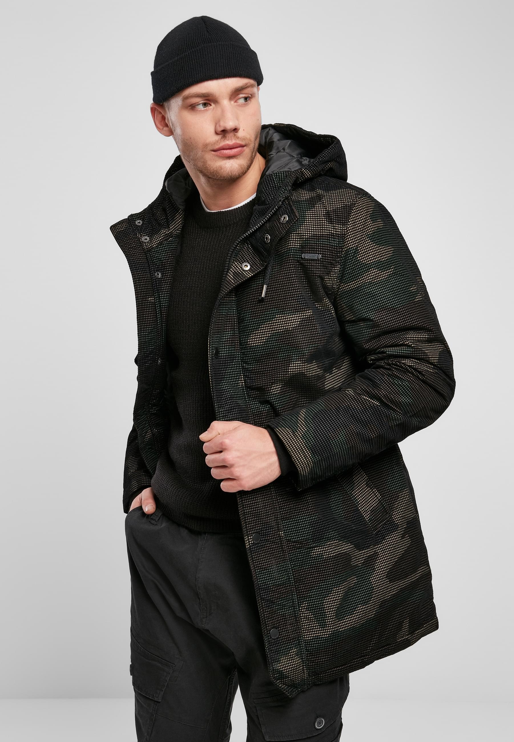 Brandit Wintermantel »Brandit Herren Grid-Camo Parka«