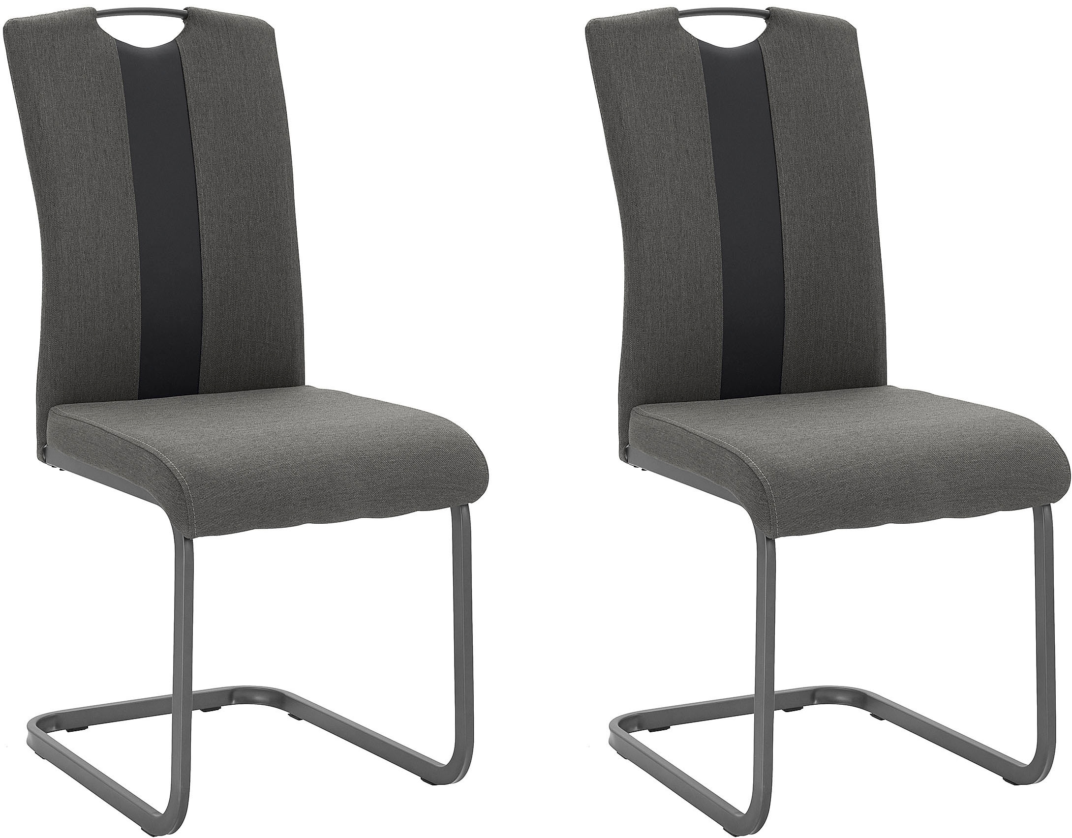 HELA Freischwinger »Amber«, (Set), 2 St., Webstoff, 2 oder 4 Stück, Bezug a günstig online kaufen
