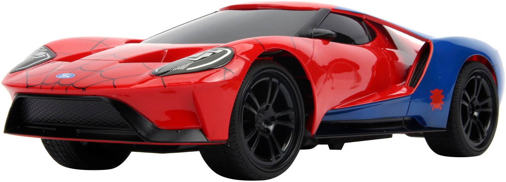JADA RC-Auto »Marvel Spider-Man RC 2017 Ford GT, 1:16, 2,4GHz«