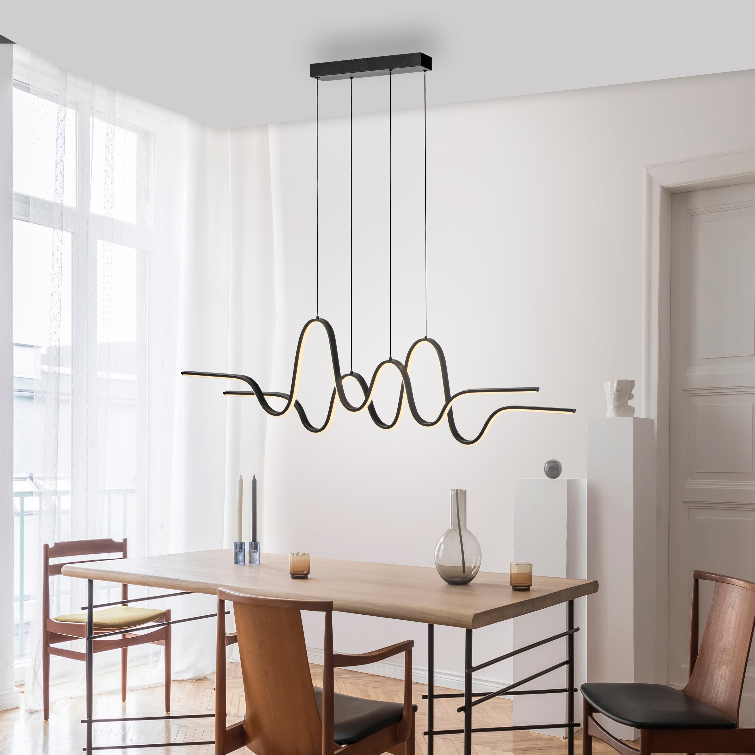 Paul Neuhaus Pendelleuchte »ALTITUDE«, 1 flammig, Leuchtmittel LED-Board günstig online kaufen