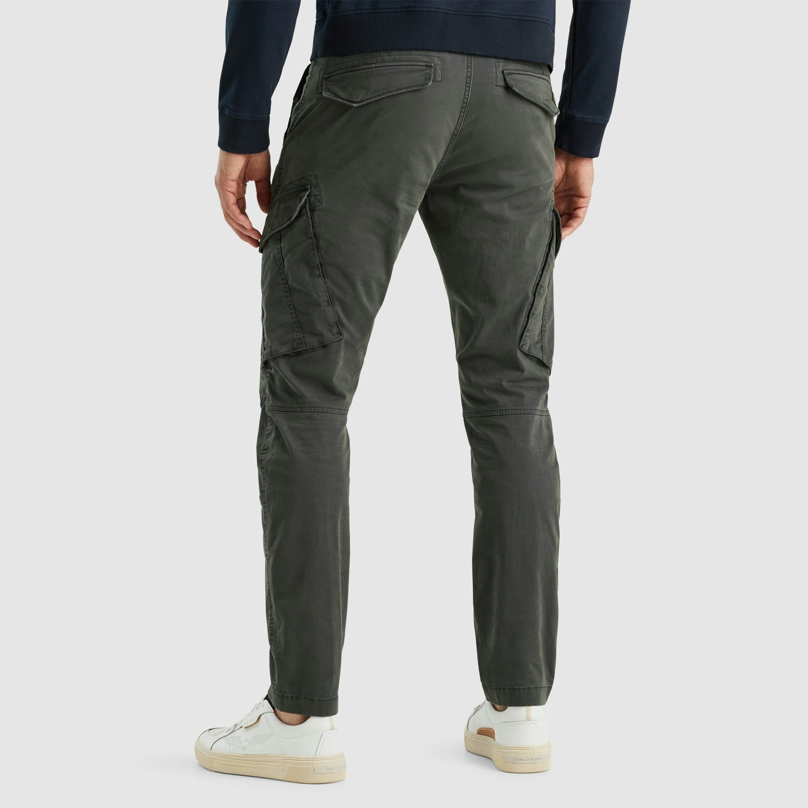PME LEGEND Cargohose »Nordrop Stretch Twill«, mit Logo Stickerei