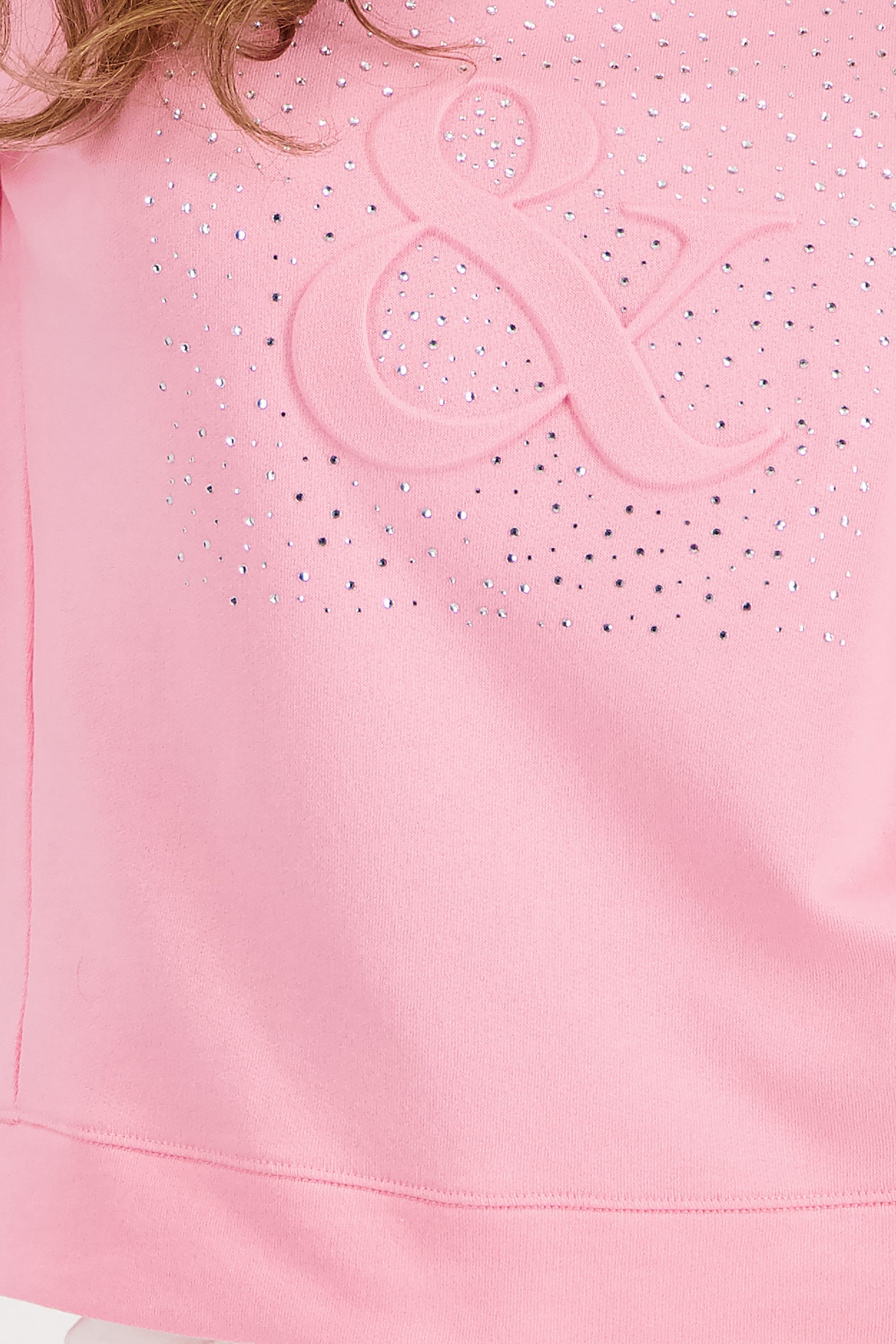 Monari Sweatshirt »Sweatshirt Basic Schmuck«, Regular fit mit Schmuck
