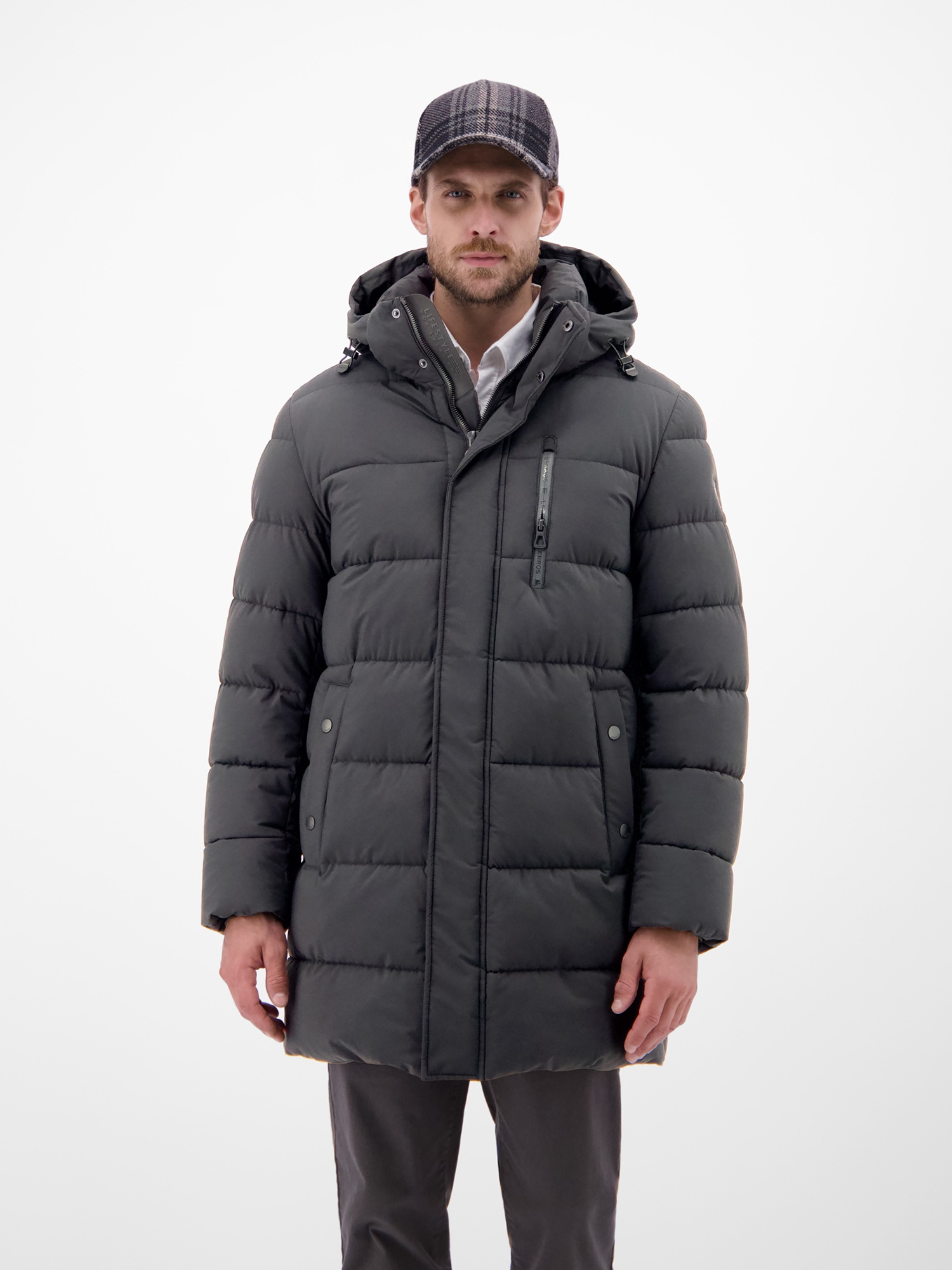 LERROS Steppjacke »LERROS Warme Steppjacke für Herren«, mit Kapuze, Wasser- und windabweisend, atmungsaktiv