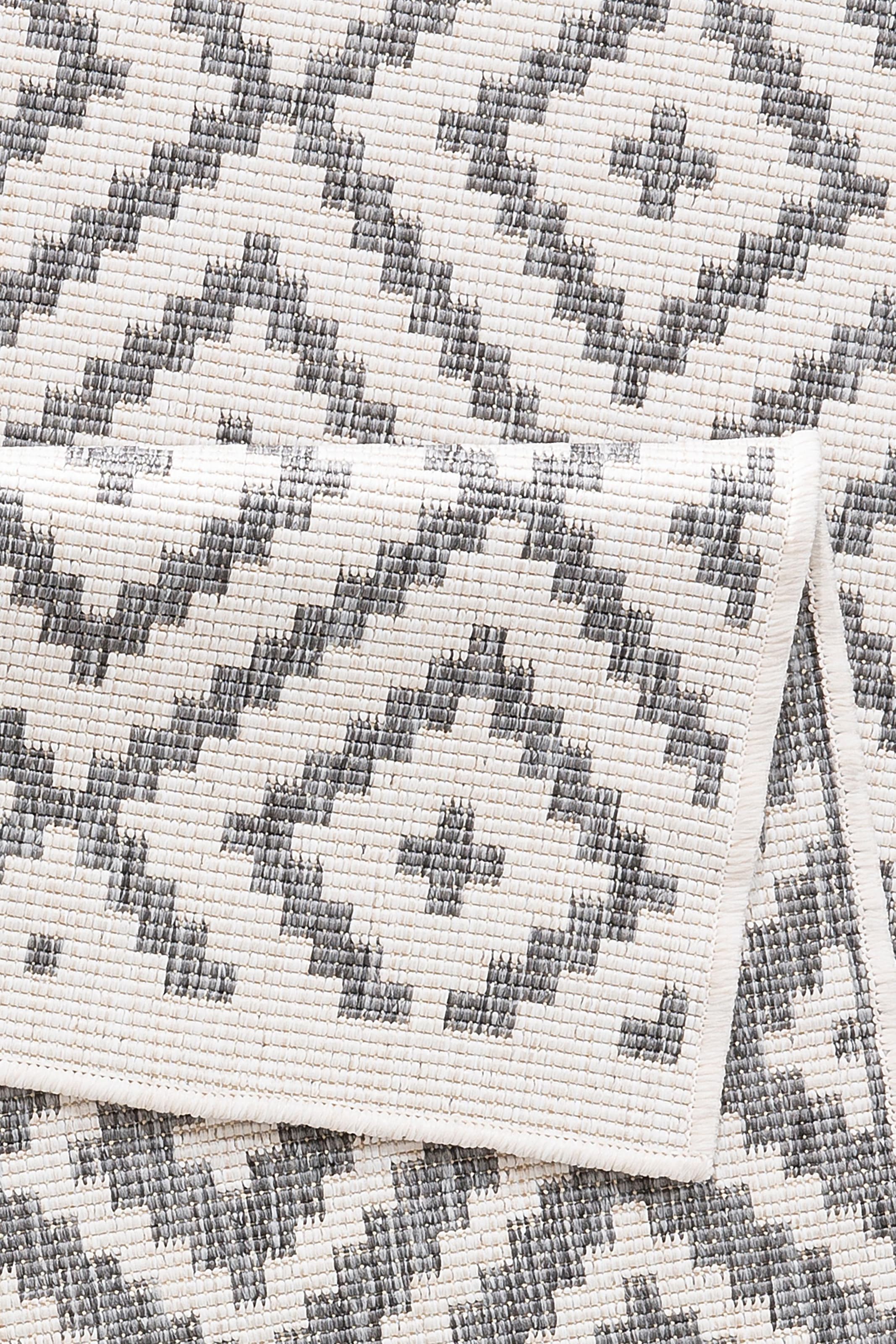 my home Läufer »Ronda Wendeteppich«, rechteckig, 5 mm Höhe, Sisal-Optik, Flachgewebe, In- und Outdoor, geometrisches Boho Design