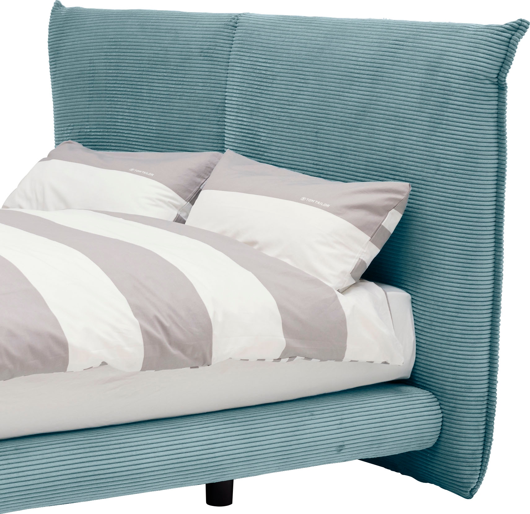 3. Bild von TOM TAILOR HOME Boxspringbett »SOHO PILLOW BOX«, in Schwebeoptik, Kopfteil in Kissenform, Höhe 120 cm