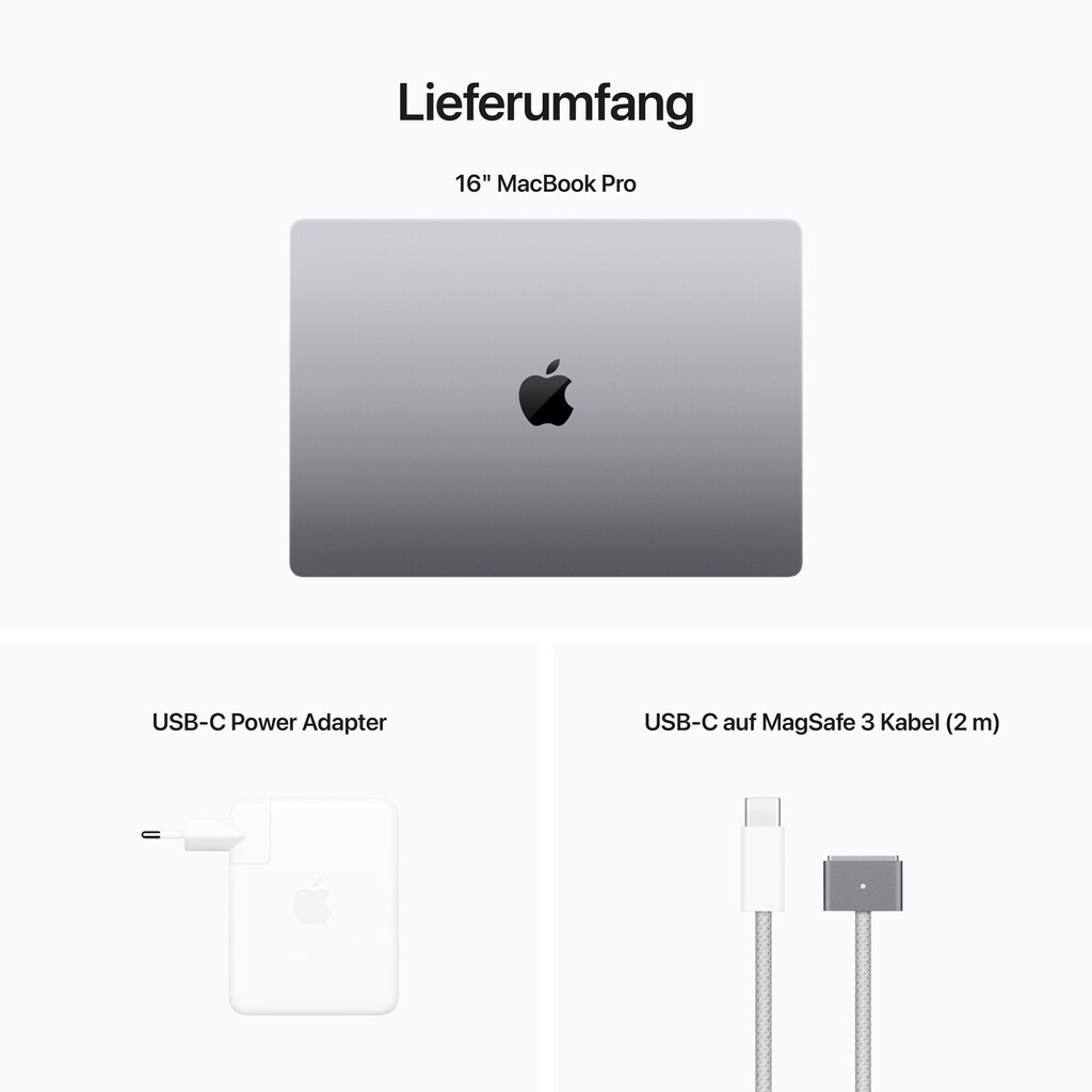 Apple Notebook »MacBook Pro«, 41,05 cm, / 16 Zoll, Apple, M2 Max, M2, 1000 GB SSD
