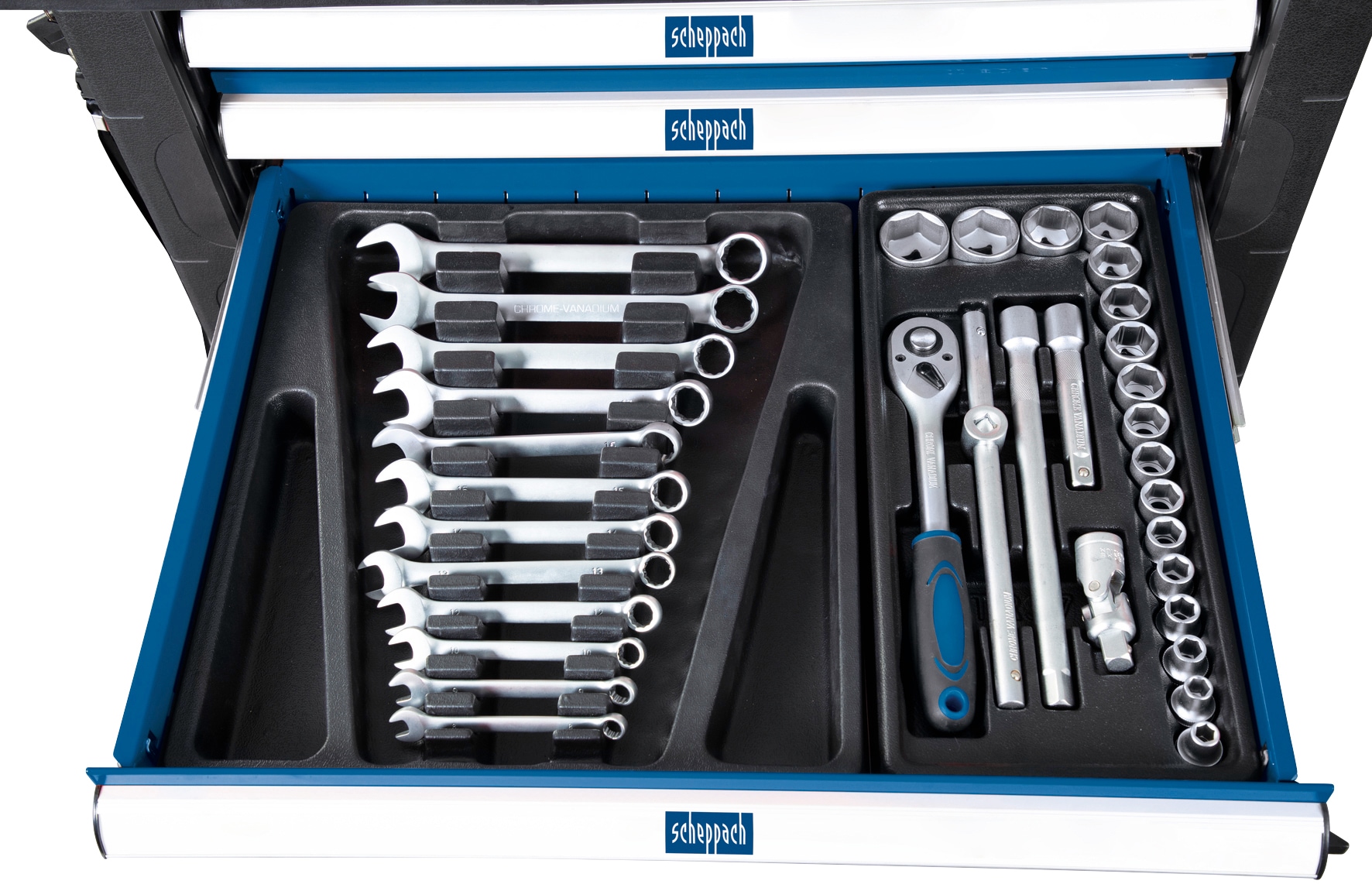 Scheppach Werkstattwagen »TW1000«, (236 tlg.), BxTxH: 46x77x97 cm