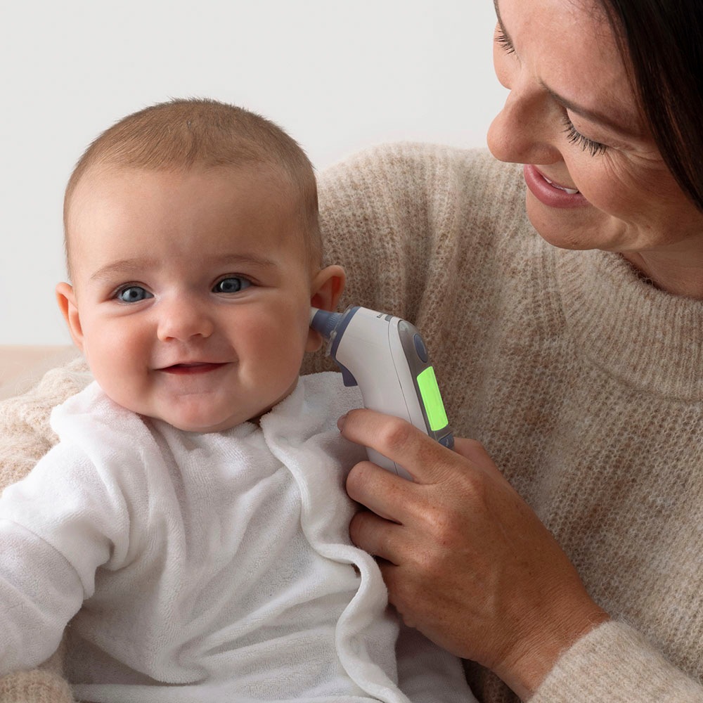 Braun Ohr-Fieberthermometer »ThermoScan® 7 Ohrthermometer mit Age Precision® - IRT6520«, Für alle Altersgruppen geeignet, einschließlich Neugeborener