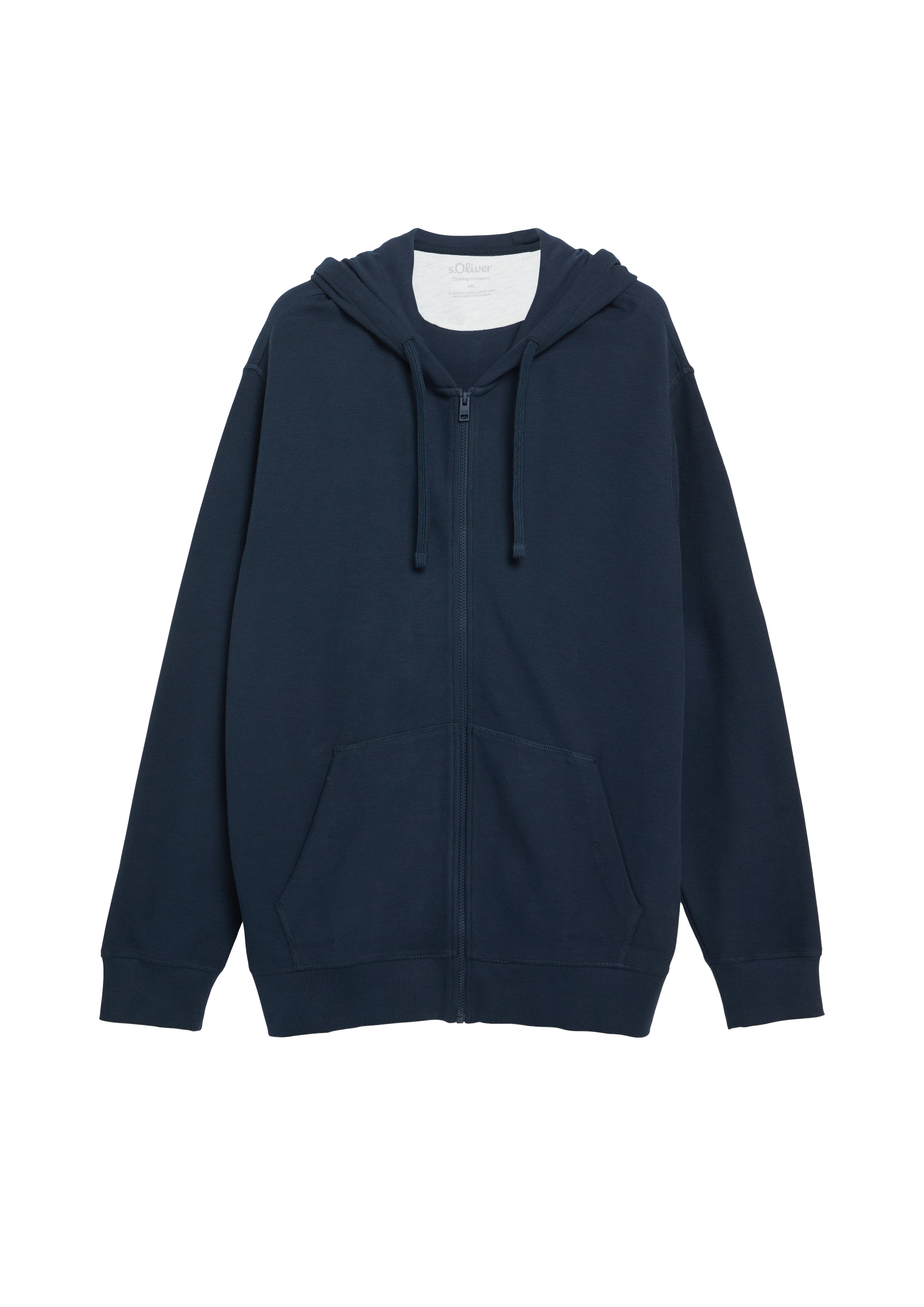 s.Oliver Men Big Sizes Kapuzensweatshirt , unifarben / Große Größen
