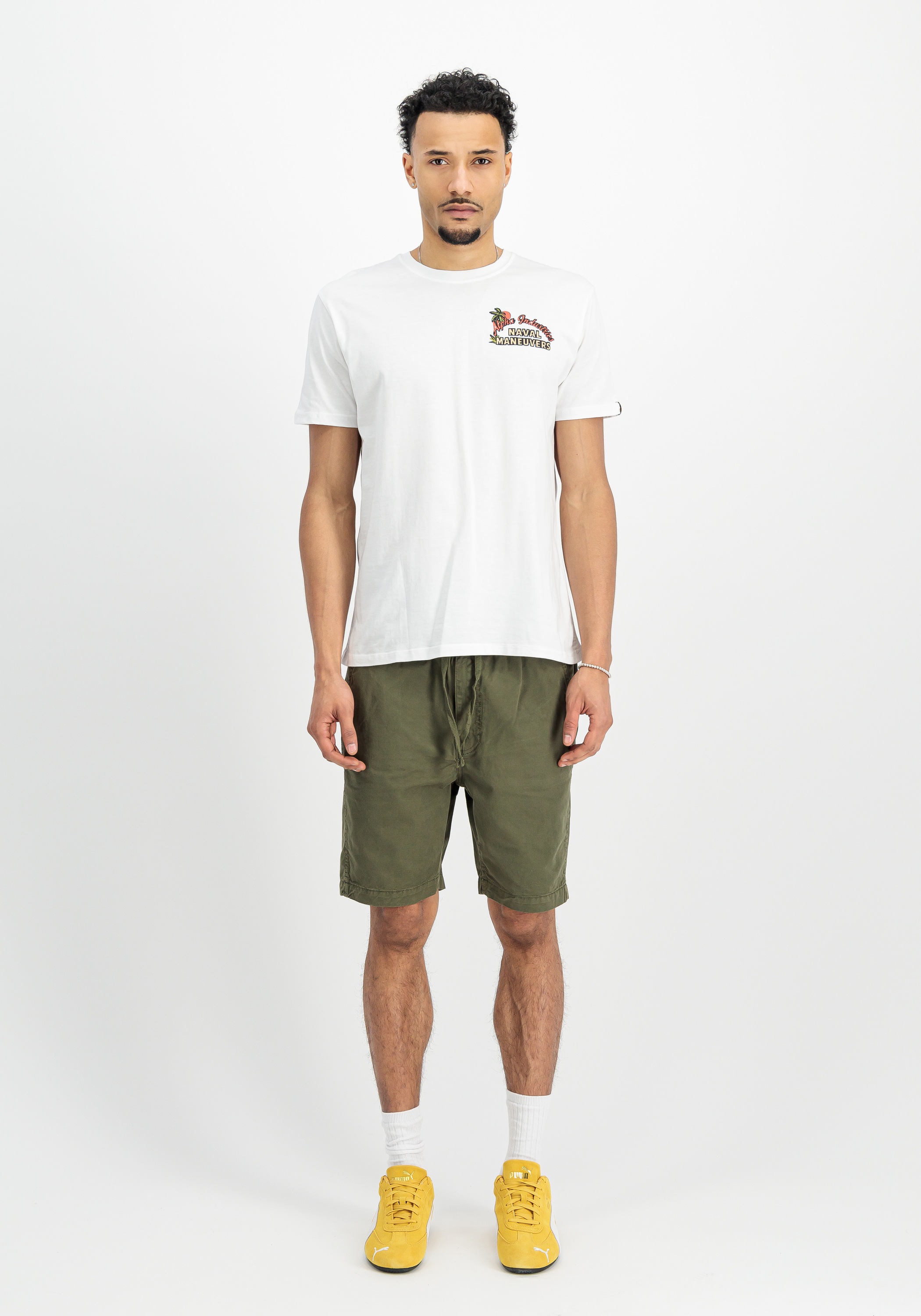 Alpha Industries T-Shirt »Alpha Industries Men - T-Shirts Naval T Back Print«