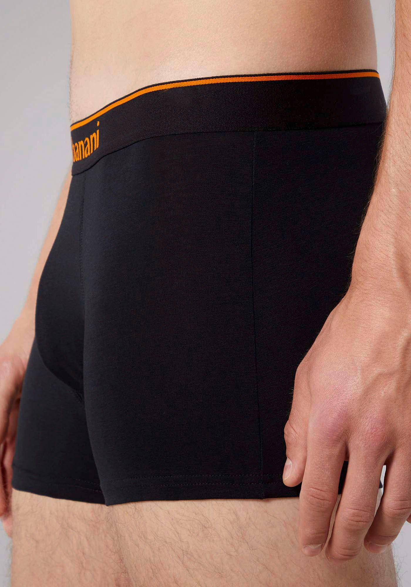 Bruno Banani Boxershorts »Short 2Pack Quick Access«, (2er Pack), Kontrastfarbene Details