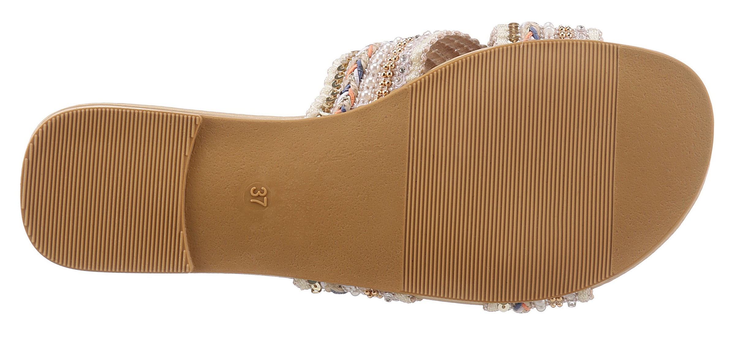 CITY WALK Pantolette, Sommerschuh, Schlappen im Boho-Look